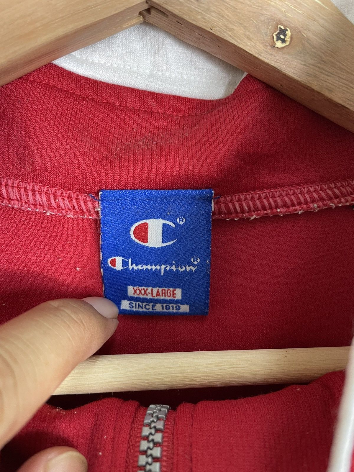 Champion × Vintage Vintage Champion USA Pullover | Spellout Oversized Size US XXL / EU 58 / 5 - 4 Thumbnail