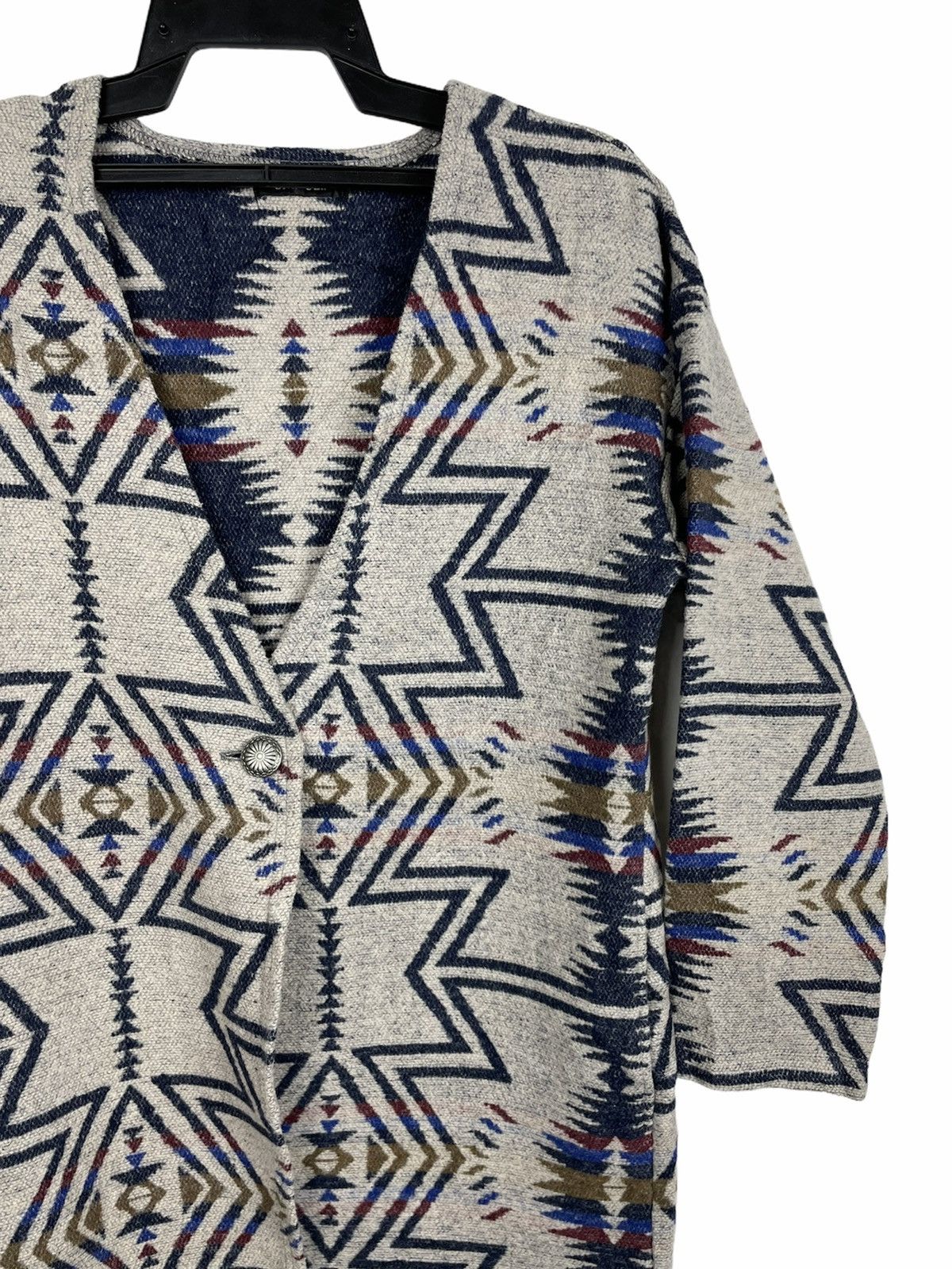 Japanese Brand × Native Japanese Navajo / Aztec Style Coat | Concho Button Size US M / EU 48-50 / 2 - 3 Thumbnail