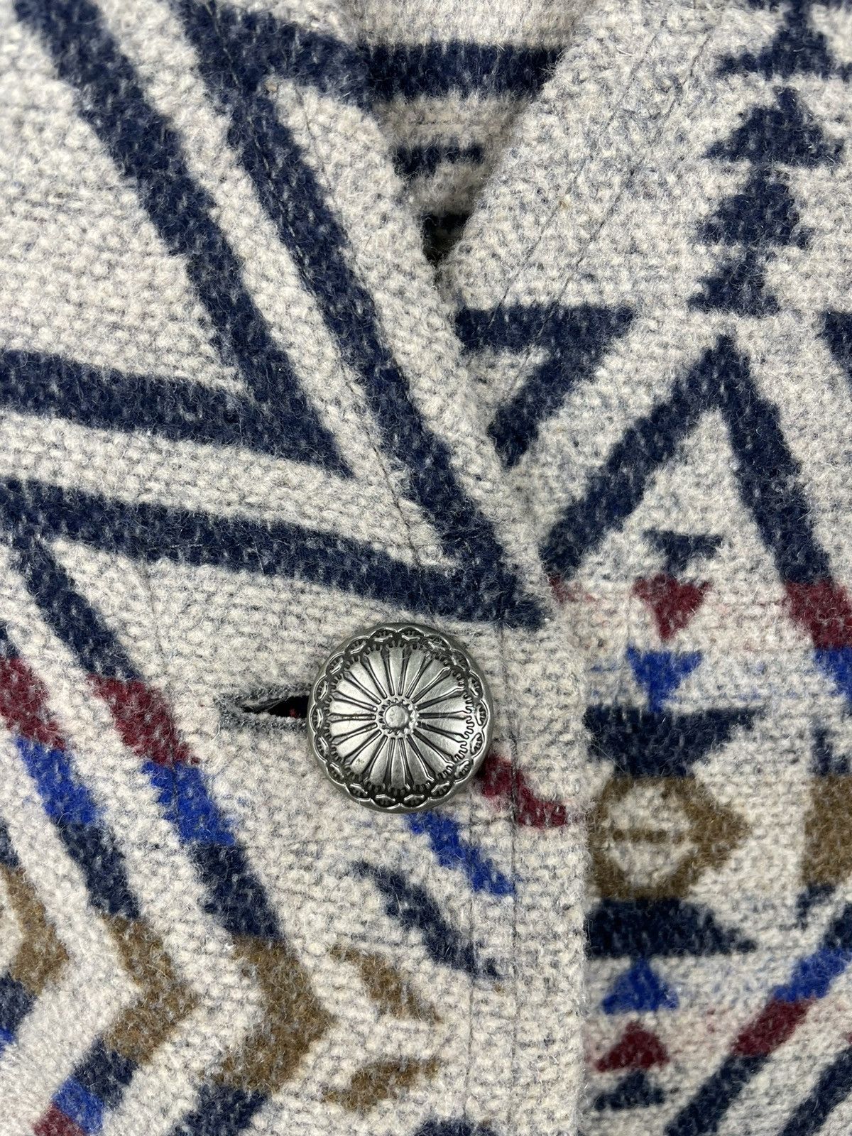 Japanese Brand × Native Japanese Navajo / Aztec Style Coat | Concho Button Size US M / EU 48-50 / 2 - 5 Thumbnail