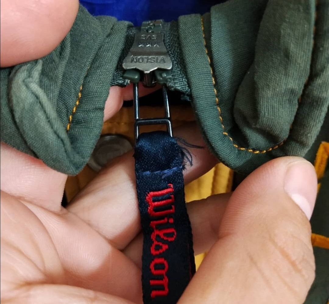 Japanese Brand × Vintage × Wilson 🔥Vintage Very Rare WILSON 1914 Military Puffer Jacket Size US L / EU 52-54 / 3 - 4 Thumbnail