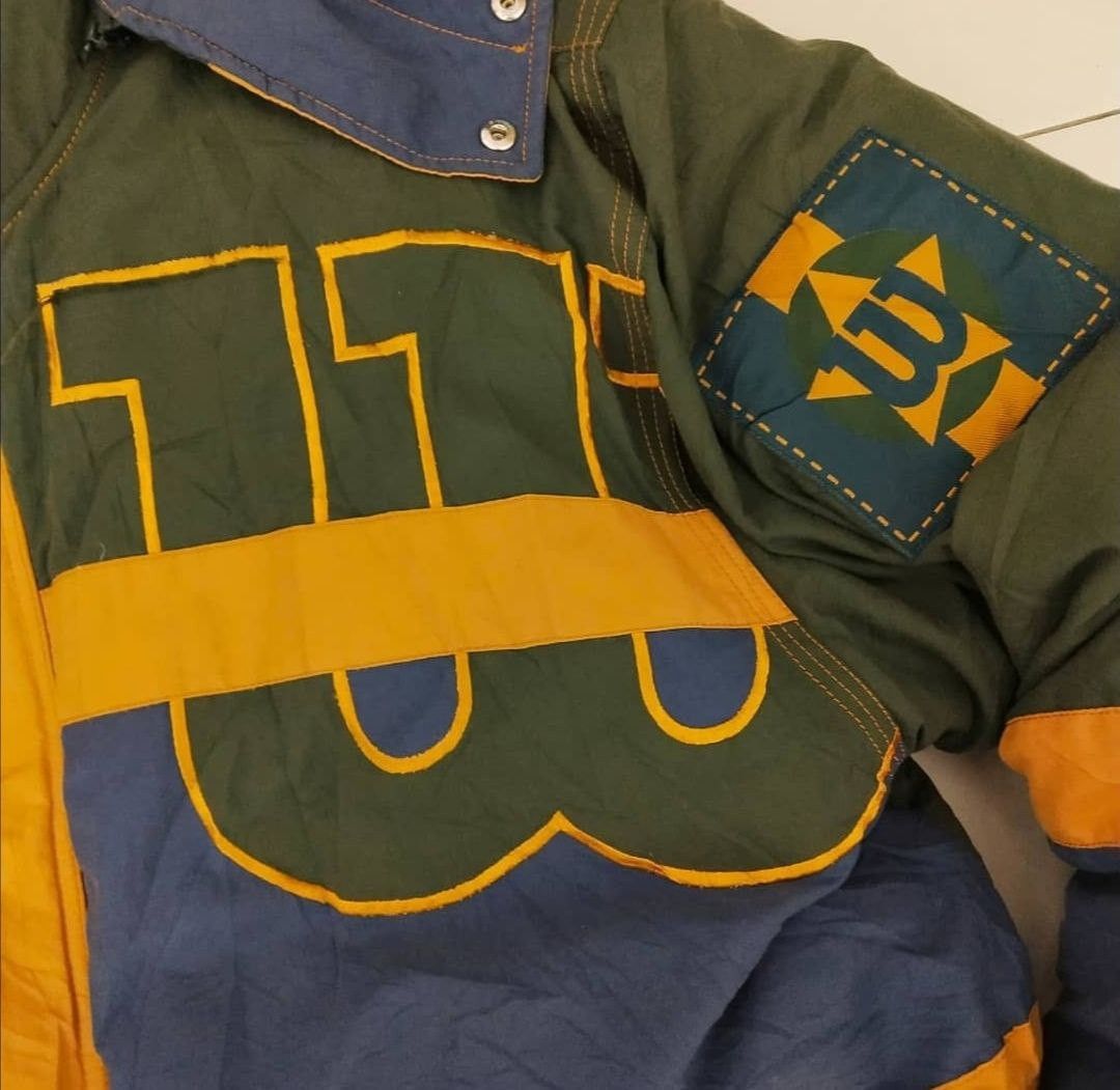 Japanese Brand × Vintage × Wilson 🔥Vintage Very Rare WILSON 1914 Military Puffer Jacket Size US L / EU 52-54 / 3 - 6 Thumbnail