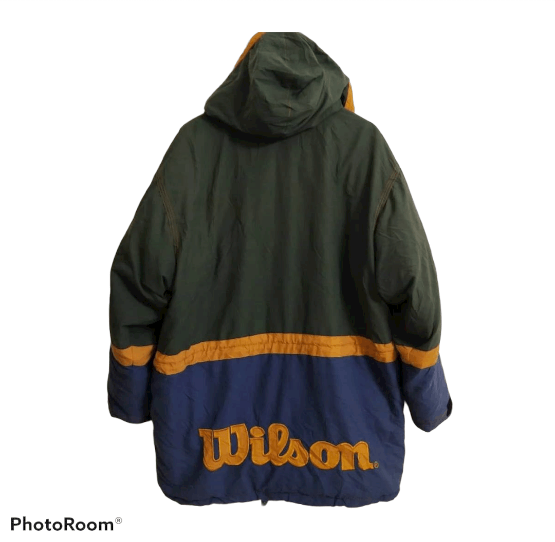 Japanese Brand × Vintage × Wilson 🔥Vintage Very Rare WILSON 1914 Military Puffer Jacket Size US L / EU 52-54 / 3 - 2 Thumbnail
