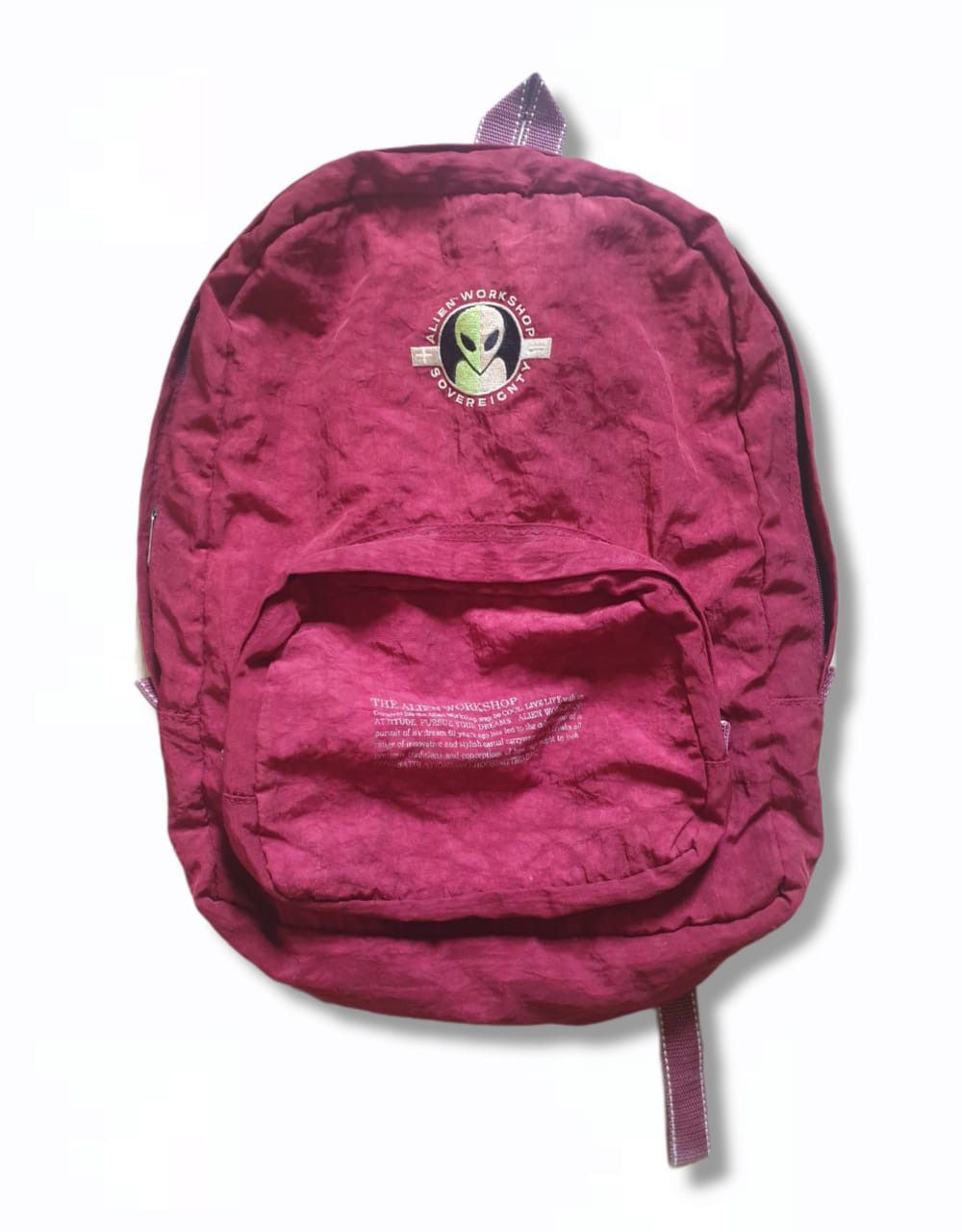 vintage Alien workshop maroon