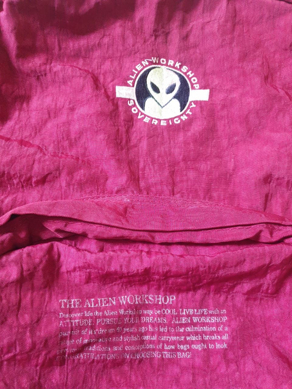 Hook-Ups × Vintage vintage Alien workshop maroon Size ONE SIZE - 3 Thumbnail