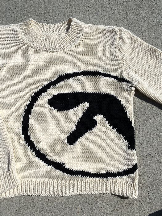 Vintage Aphex Twin Handmade Knit Sweater | Grailed