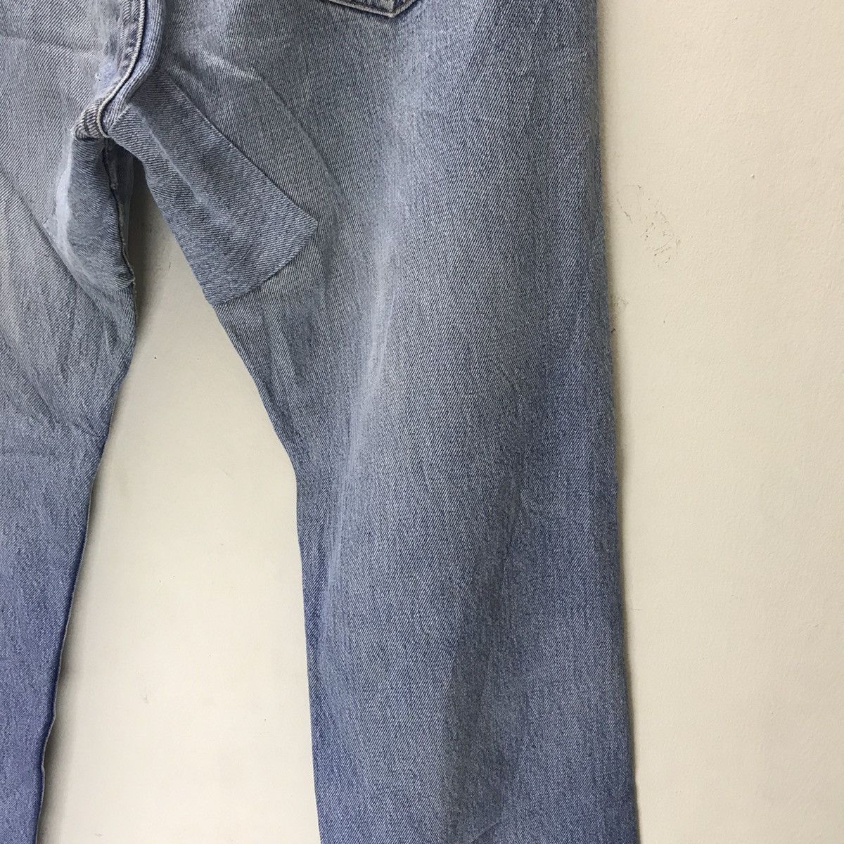 Levi's Vintage 90s Levis 501 Lightwash Nice Faded Made in Polad Size US 33 - 15 Thumbnail