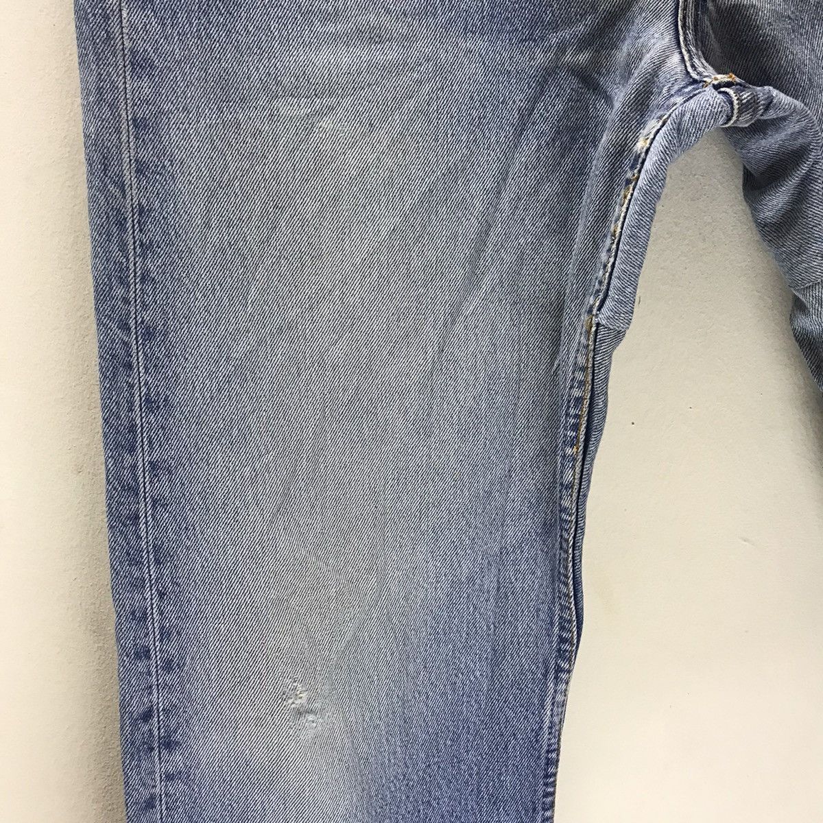 Levi's Vintage 90s Levis 501 Lightwash Nice Faded Made in Polad Size US 33 - 6 Thumbnail