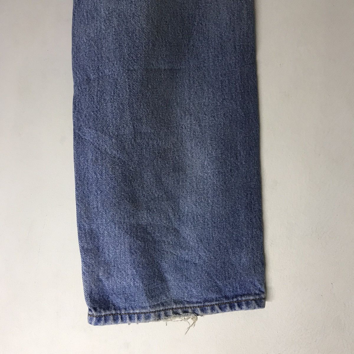 Levi's Vintage 90s Levis 501 Lightwash Nice Faded Made in Polad Size US 33 - 17 Thumbnail