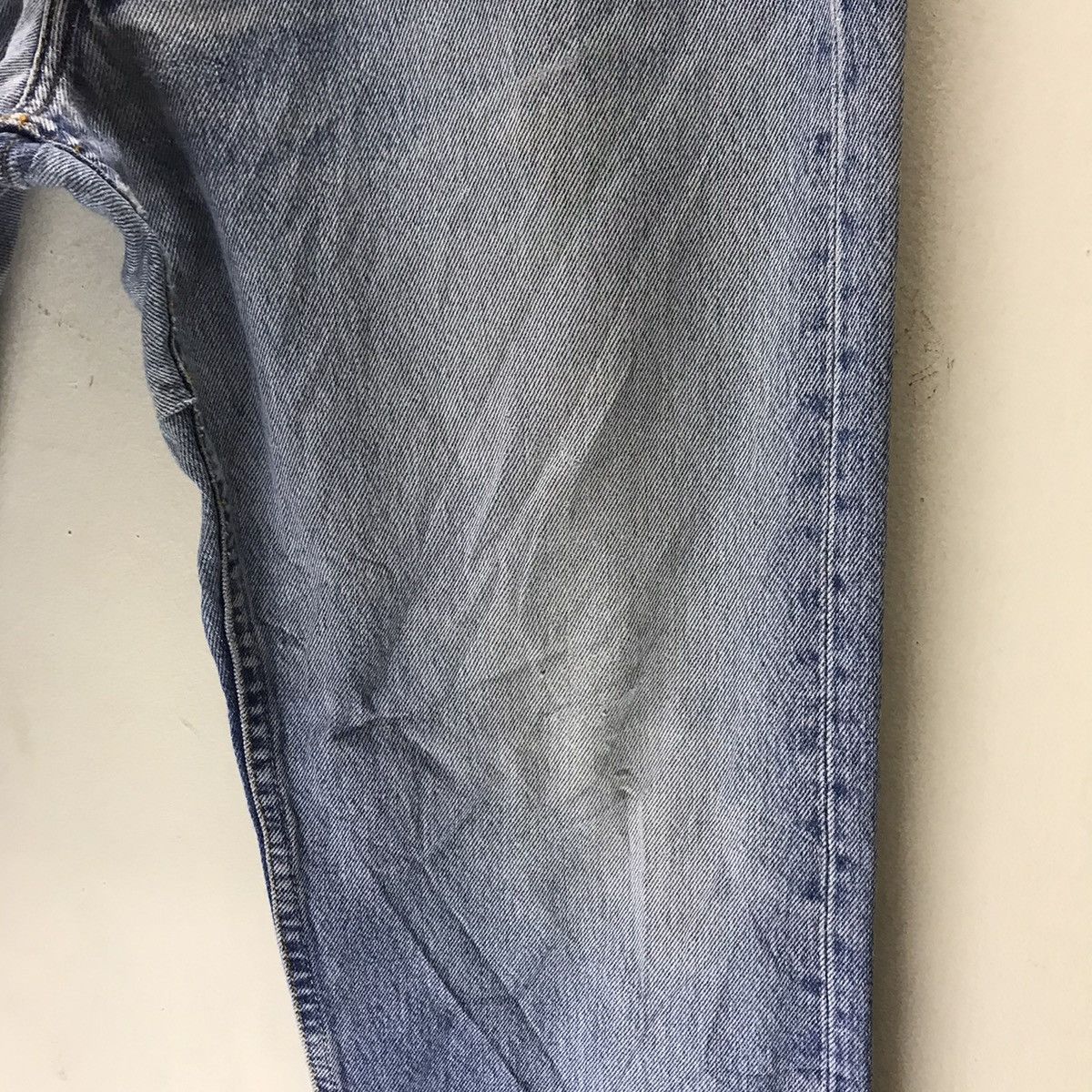 Levi's Vintage 90s Levis 501 Lightwash Nice Faded Made in Polad Size US 33 - 7 Thumbnail