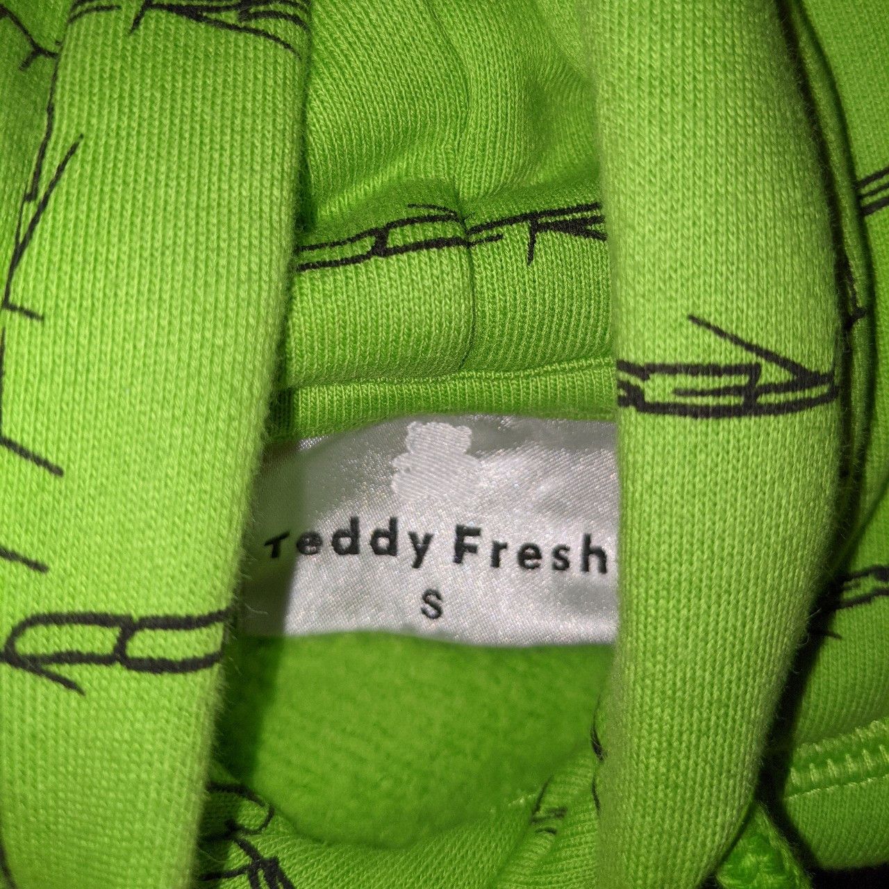 Teddy Fresh Teddy Fresh Barbed Wire Green Hoodie Grailed