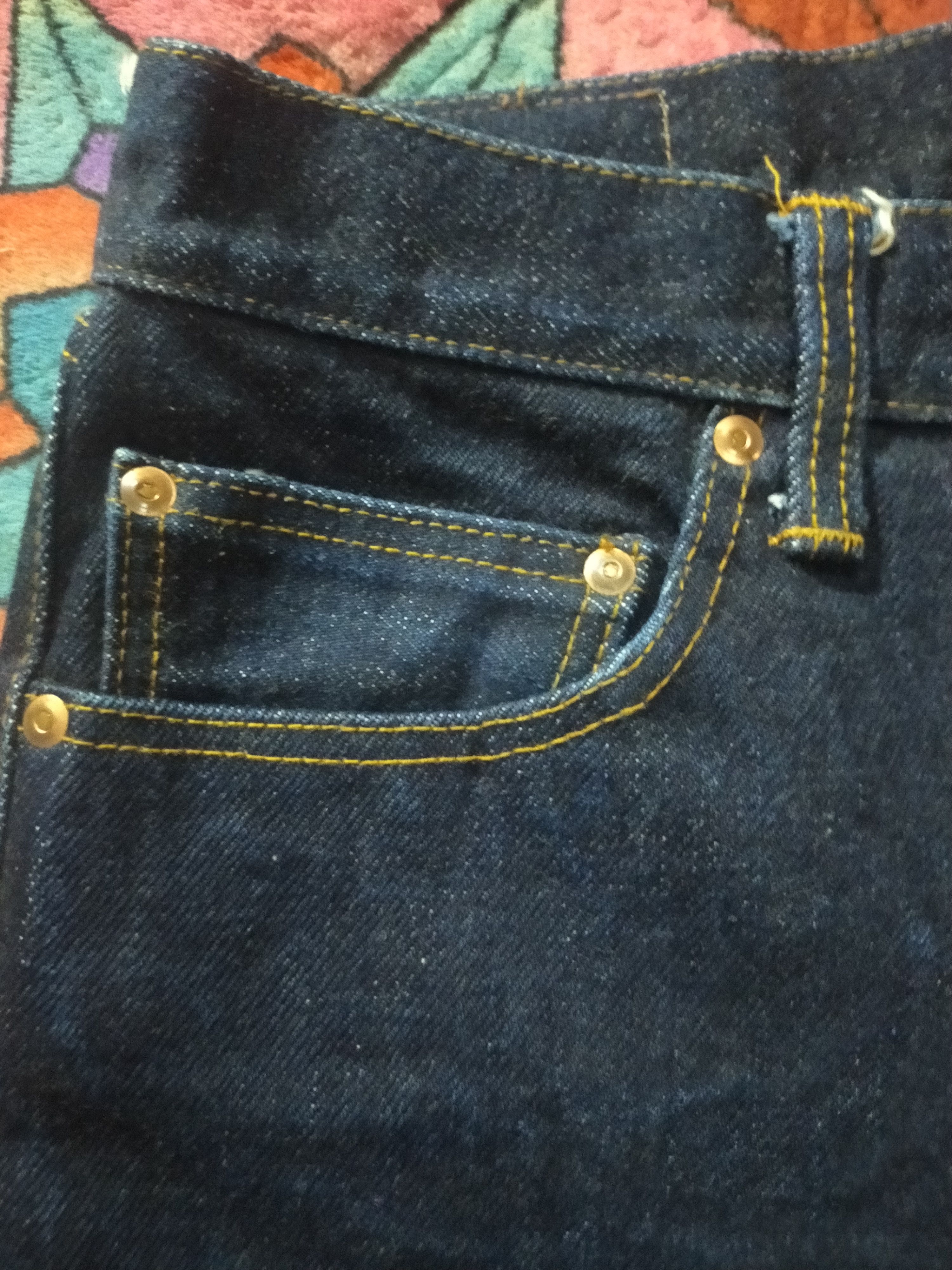 Japanese Brand Kojima jeans japan edition red selvedge heavy cotton Size US 36 / EU 52 - 6 Thumbnail
