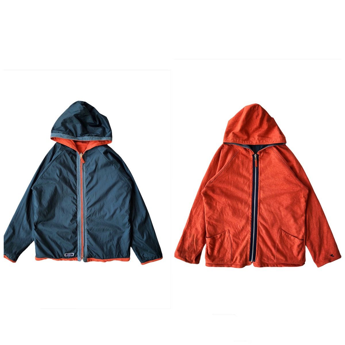 45rpm 45RPM 🇯🇵 Two Side Nylon/Cotton Zipper Hoodie Size US M / EU 48-50 / 2 - 3 Thumbnail