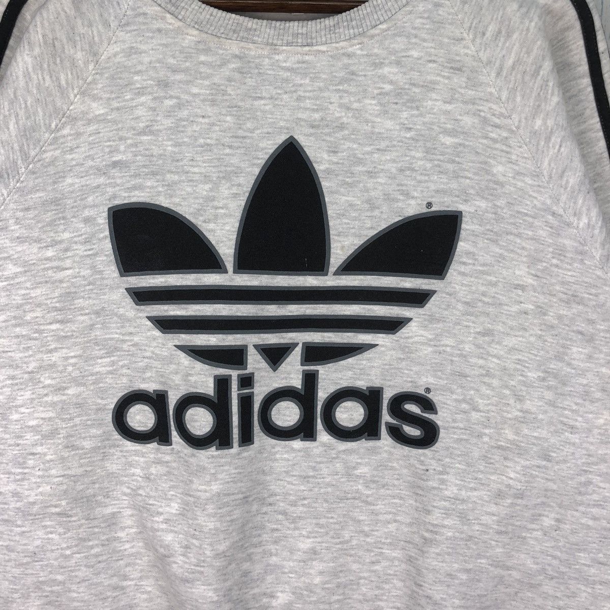 Adidas Vintage Adidas Big Logo Sweatshirt Crewneck Size US L / EU 52-54 / 3 - 4 Thumbnail