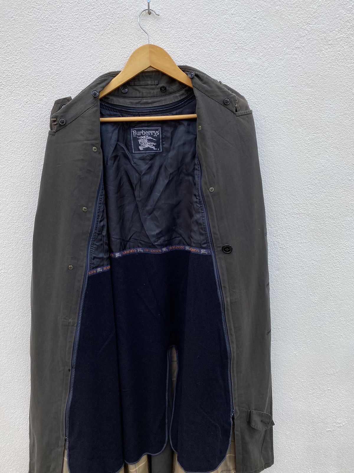 Burberry Prorsum Vintage Burberrys Trench Coat jacket Size US XL / EU 56 / 4 - 3 Thumbnail