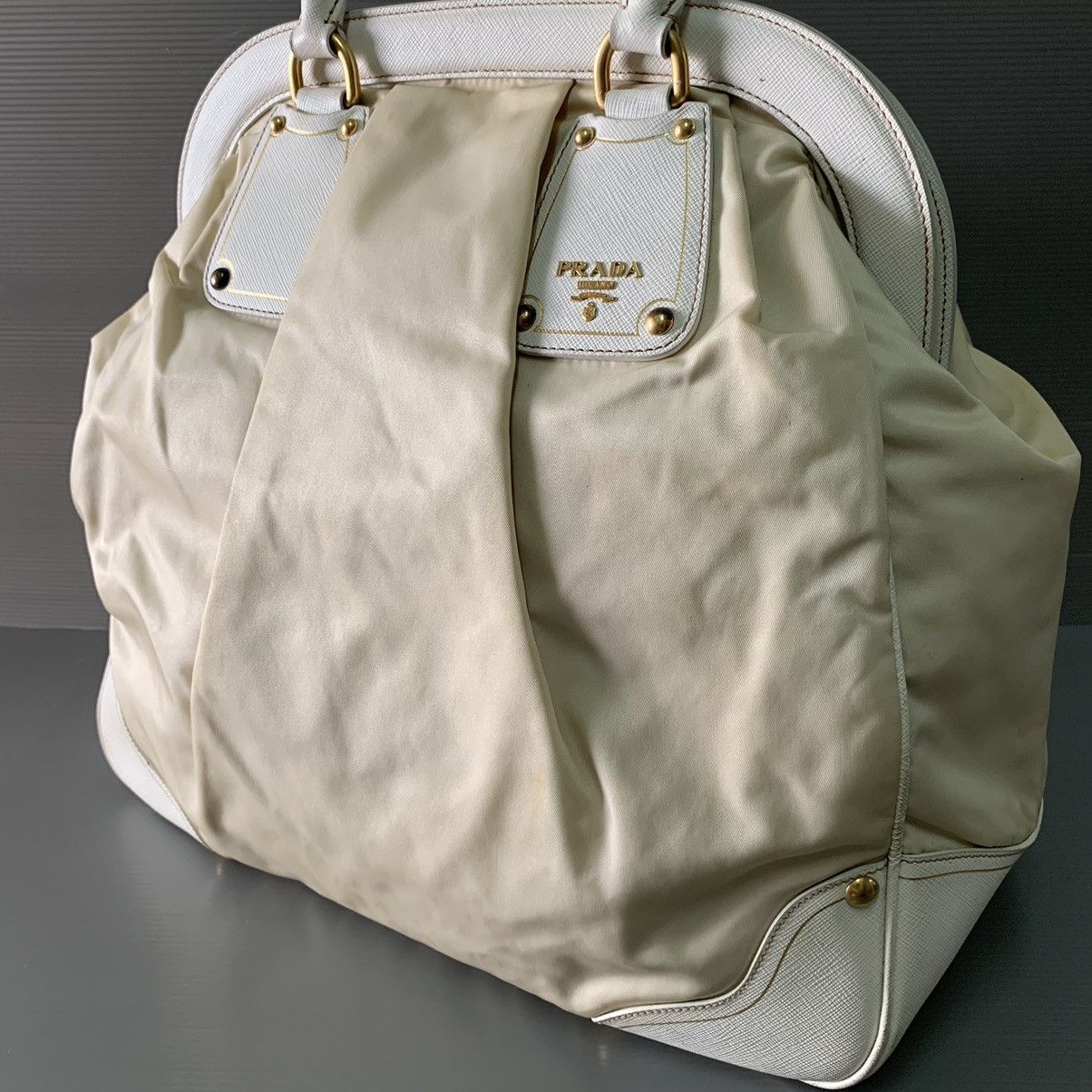 Prada Prada Nylon Top Handle Bag Size ONE SIZE - 5 Thumbnail