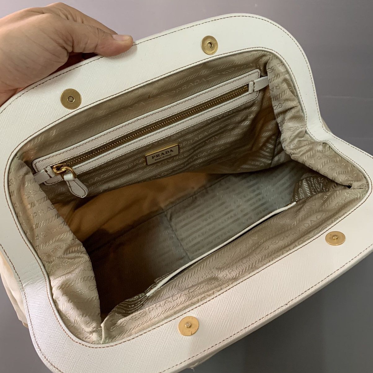 Prada Prada Nylon Top Handle Bag Size ONE SIZE - 16 Thumbnail