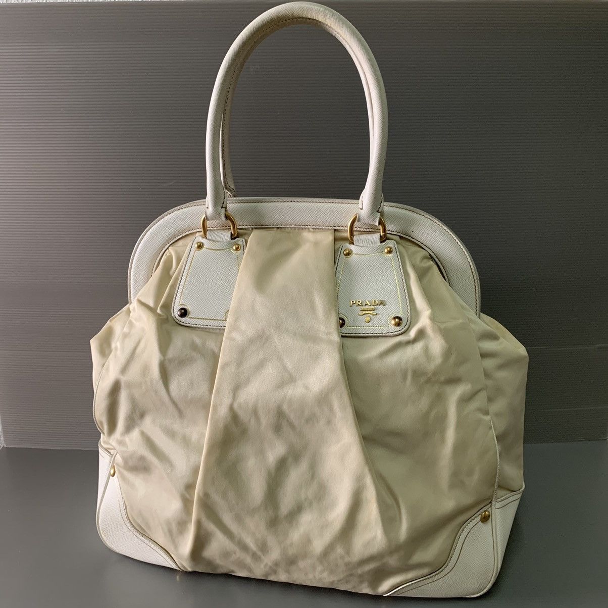 Prada Prada Nylon Top Handle Bag Size ONE SIZE - 1 Thumbnail