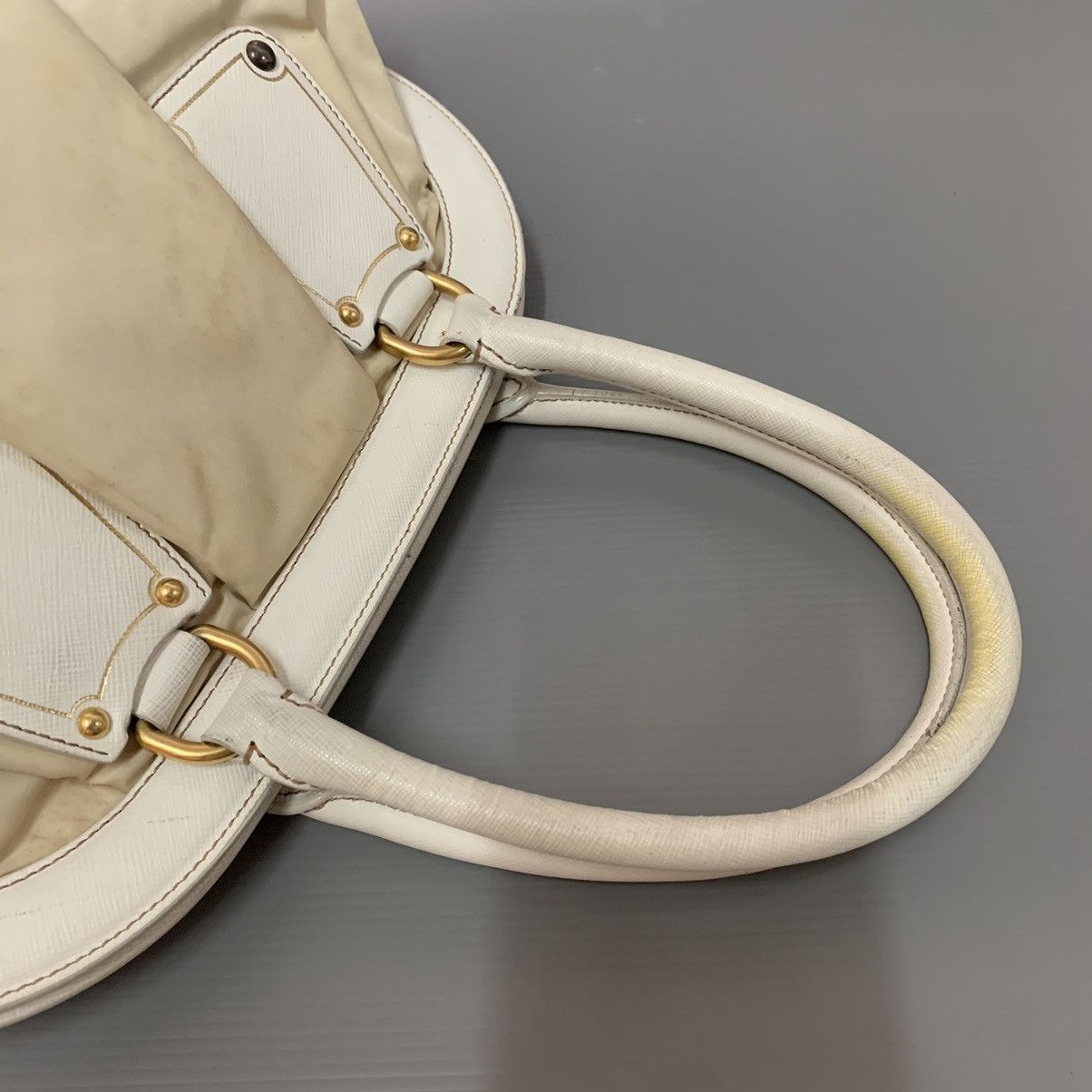 Prada Prada Nylon Top Handle Bag Size ONE SIZE - 13 Thumbnail