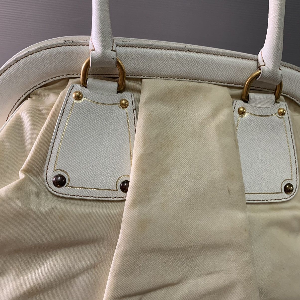 Prada Prada Nylon Top Handle Bag Size ONE SIZE - 8 Thumbnail