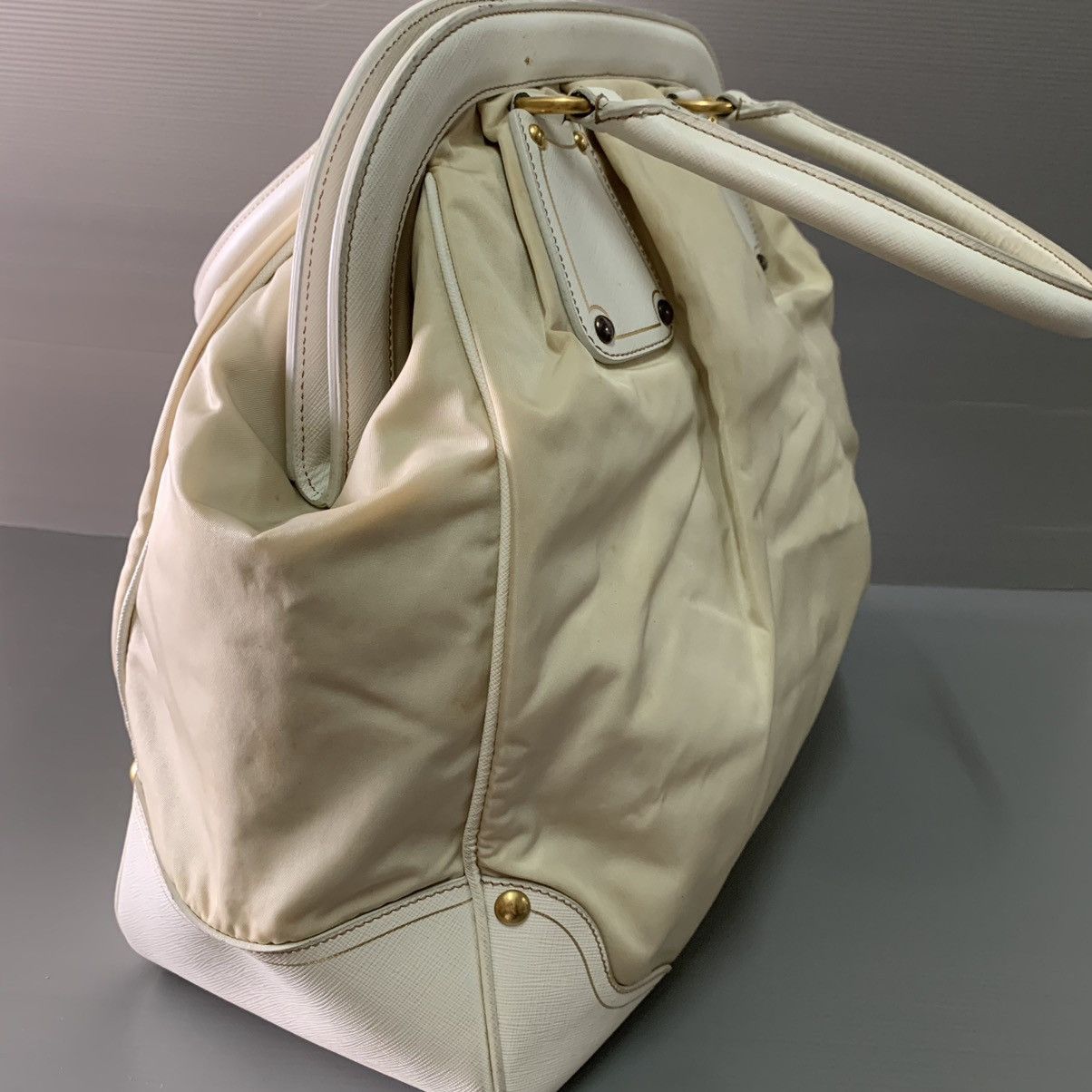 Prada Prada Nylon Top Handle Bag Size ONE SIZE - 9 Thumbnail