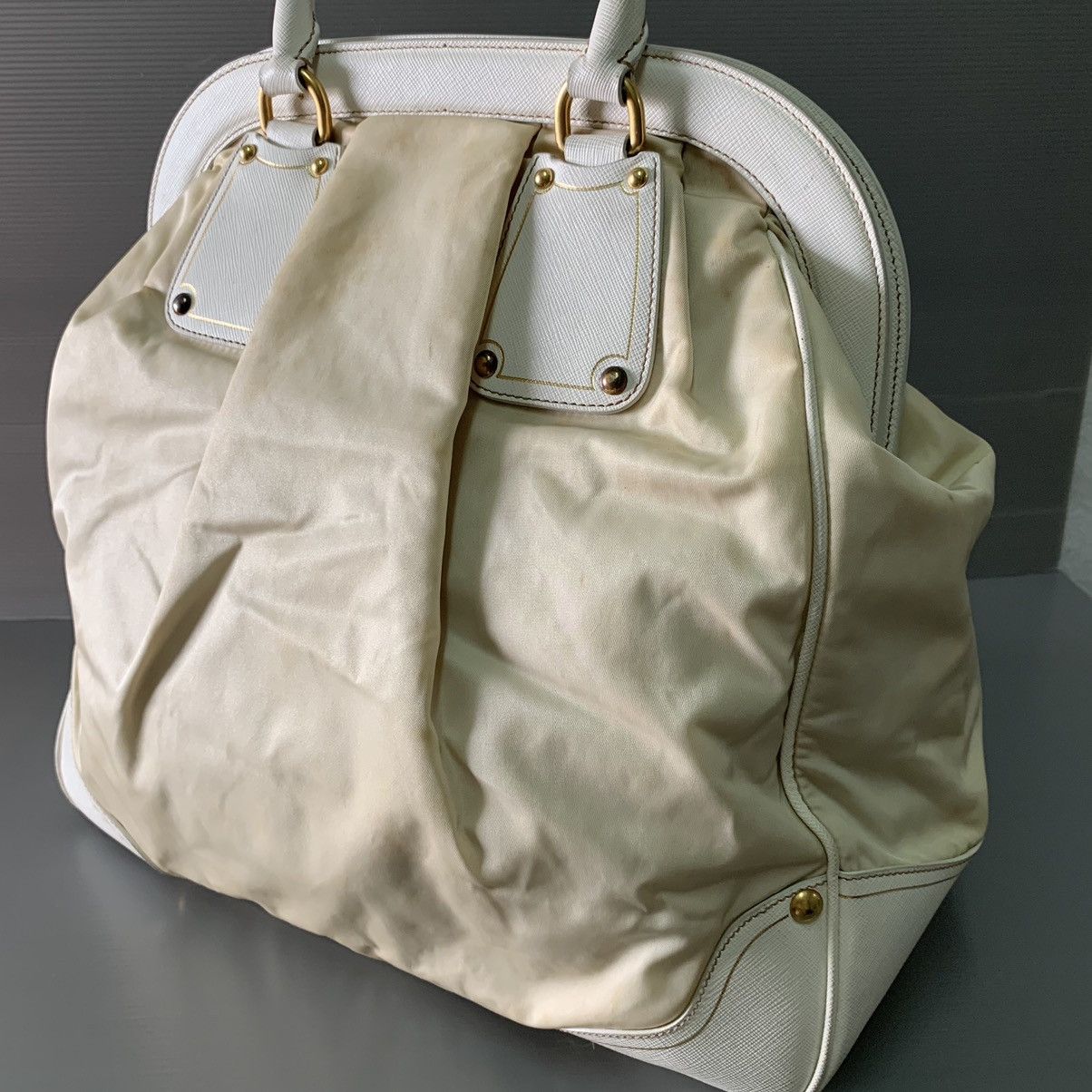 Prada Prada Nylon Top Handle Bag Size ONE SIZE - 7 Thumbnail