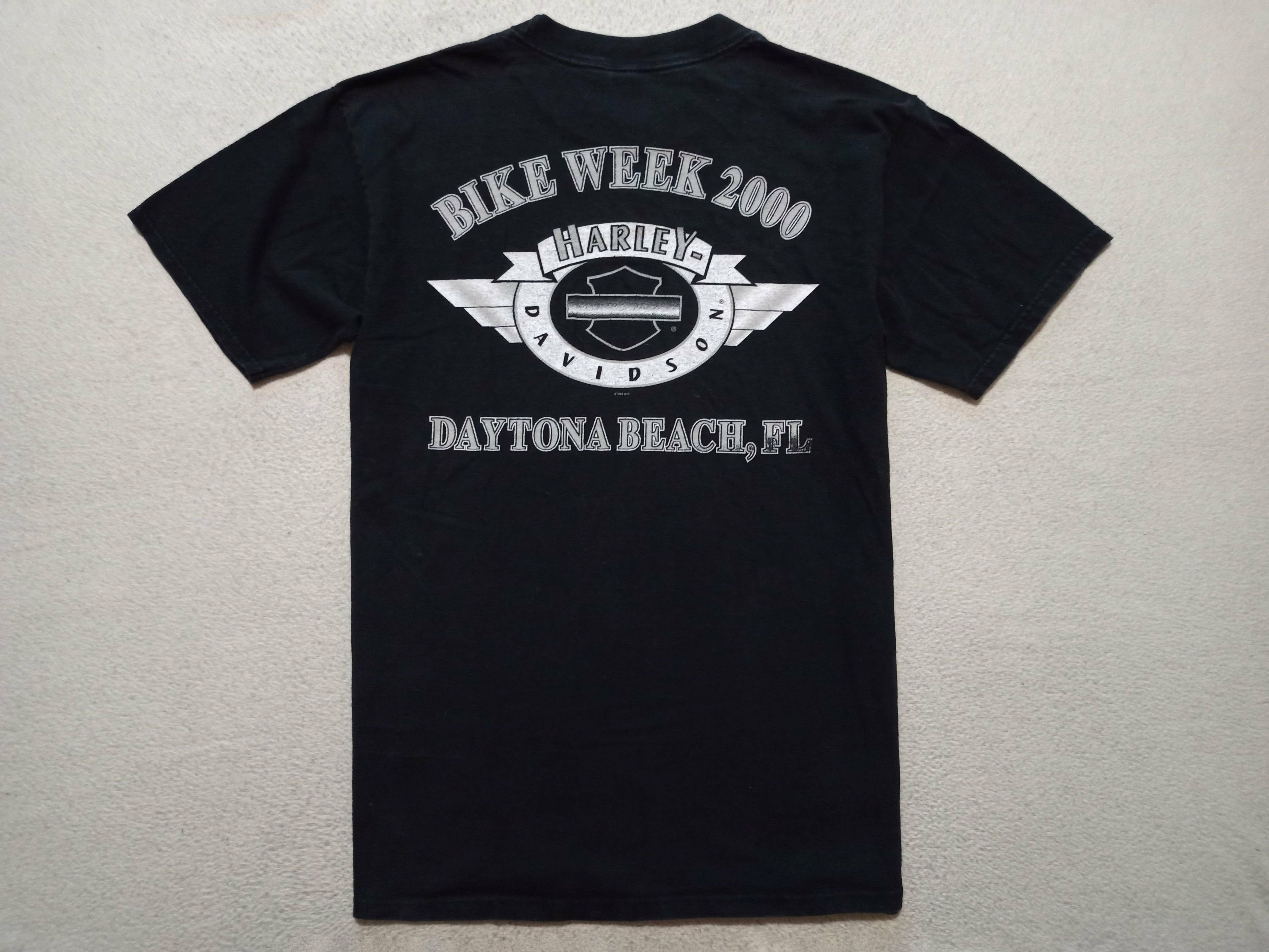 00's Harley-Davidson beach T-shirt 00's HARLEY-DAVIDSON「DAYTONA