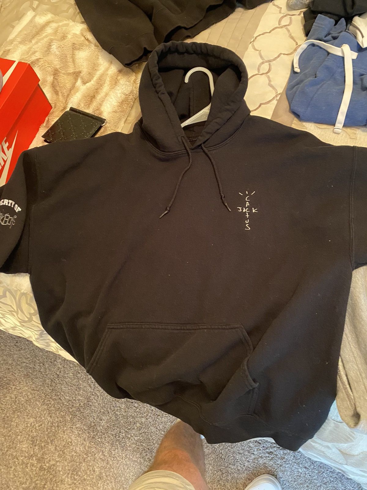 travis scott cactus jack hoodie olive