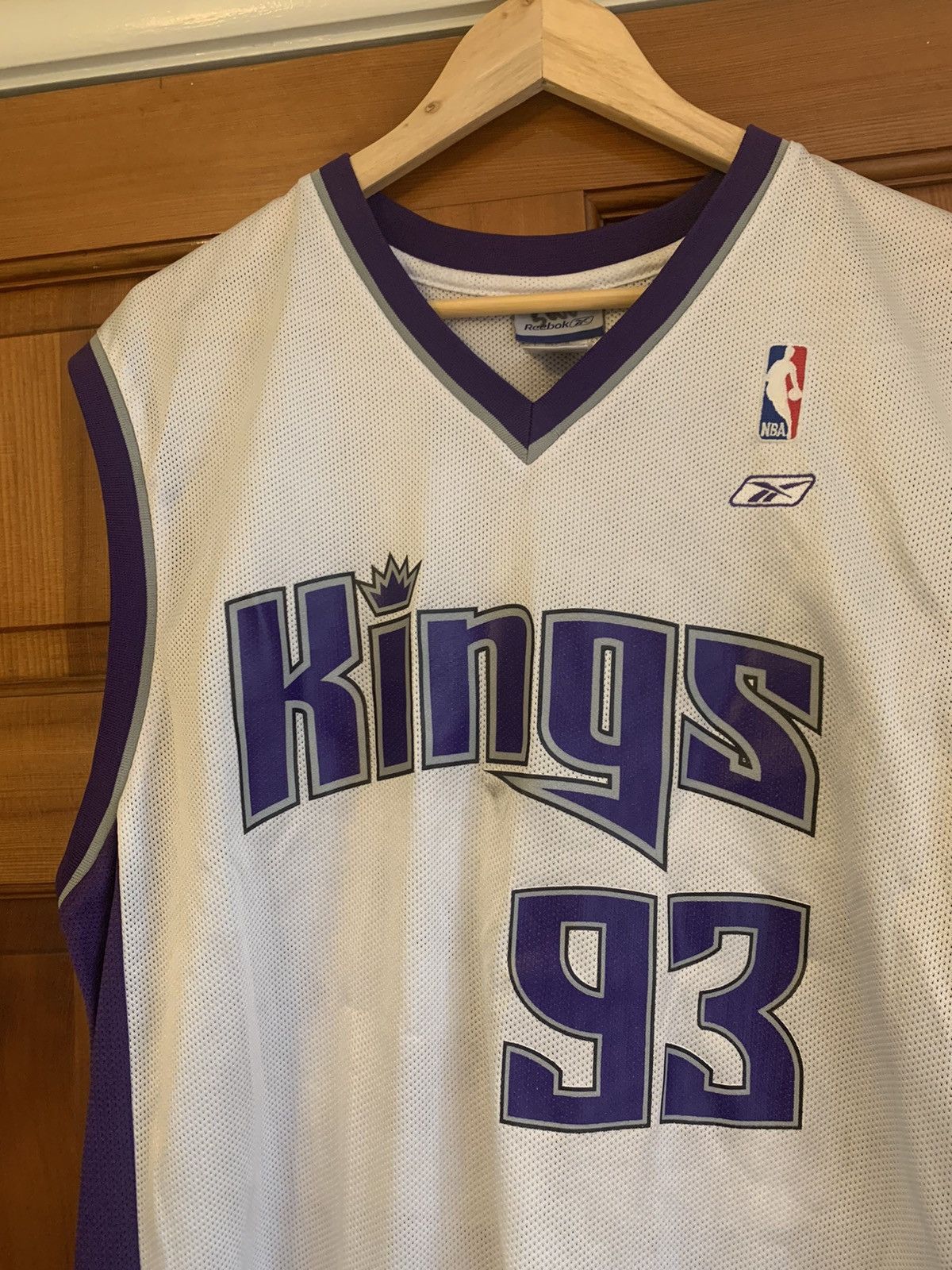 NBA × Reebok × Vintage *RARE* Vintage Sacramento Kings Ron Artest #93 Reebok Jersey Size US M / EU 48-50 / 2 - 3 Thumbnail