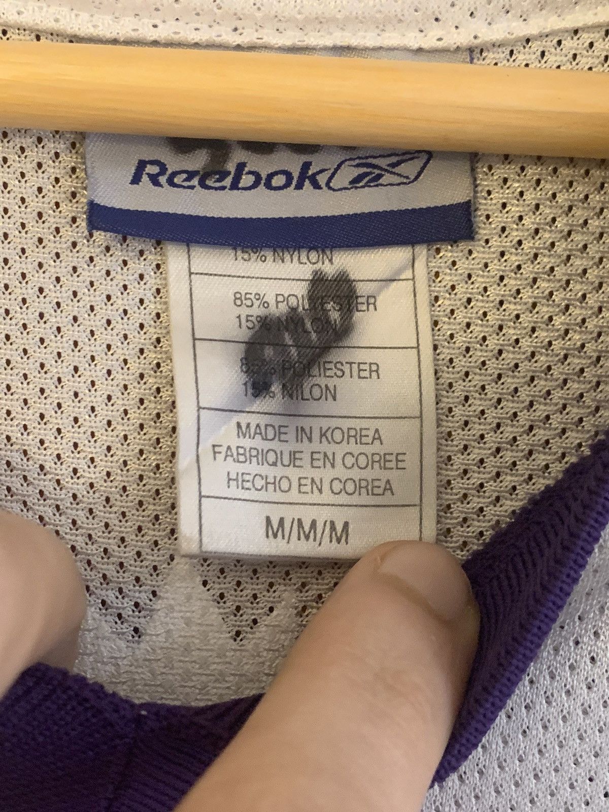 NBA × Reebok × Vintage *RARE* Vintage Sacramento Kings Ron Artest #93 Reebok Jersey Size US M / EU 48-50 / 2 - 10 Thumbnail