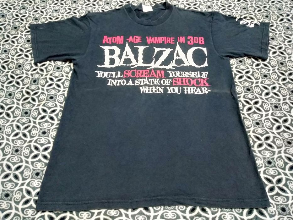 Vintage Vintage Balzac band japan t shirt Grailed