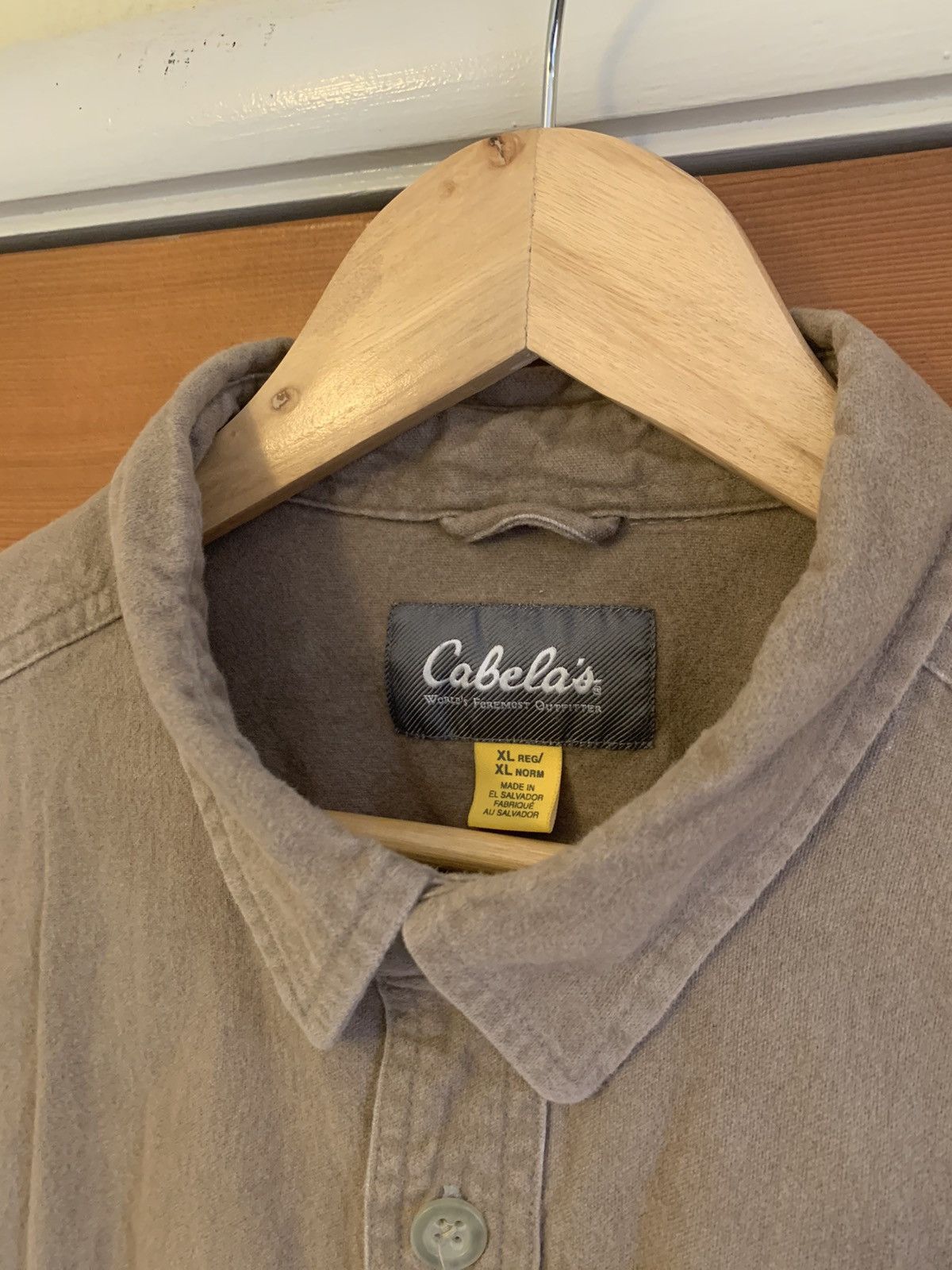 Cabelas × Vintage *RARE* Vintage Cabelas Hunting Dog Sueded FleeceCotton Shirt Size US XL / EU 56 / 4 - 5 Thumbnail