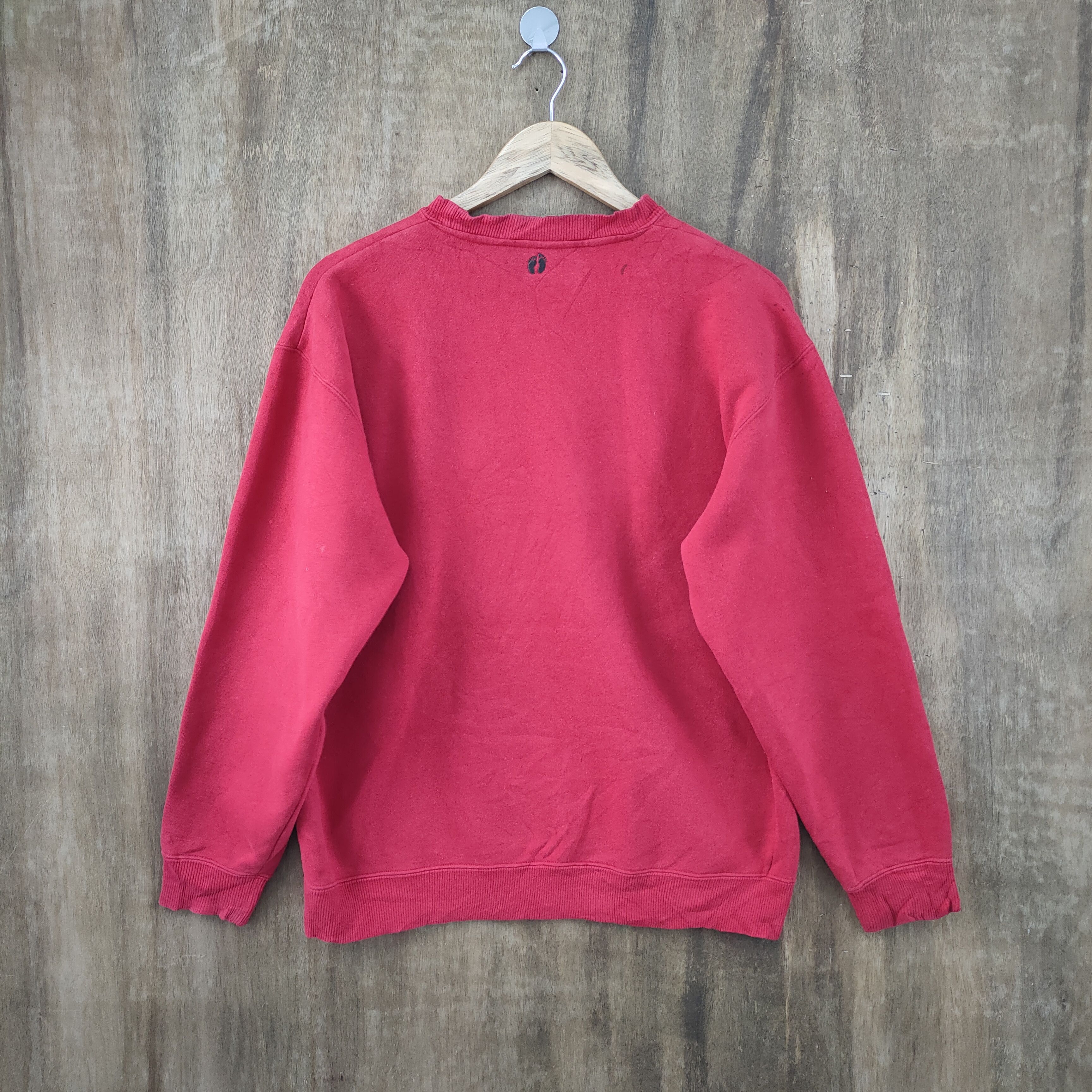 Hang Ten VINTAGE HANG TEN FADED RED SWEATSHIRT Size US L / EU 52-54 / 3 - 7 Thumbnail