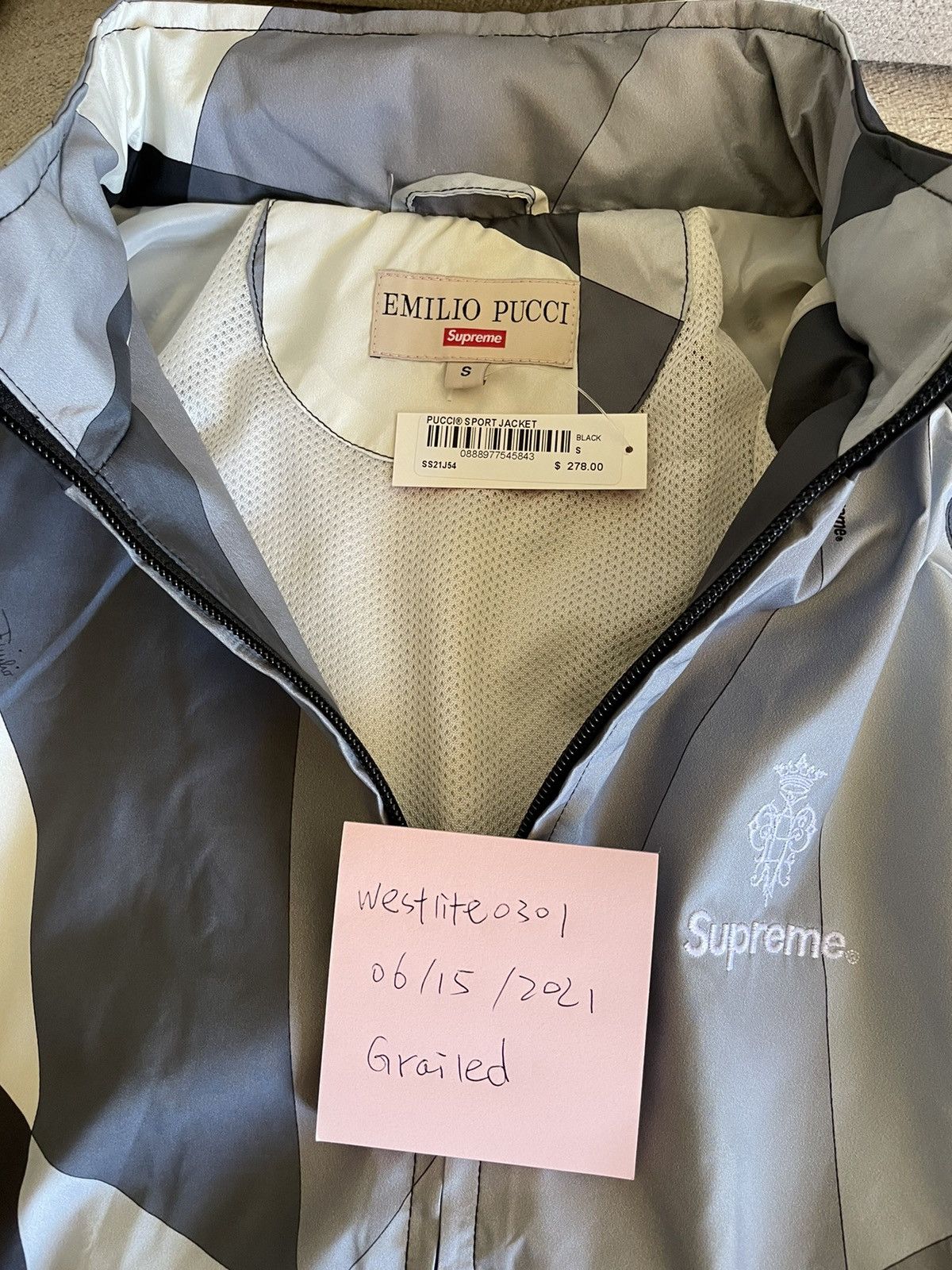 Supreme x Emilio Pucci Men's Sport Jacket