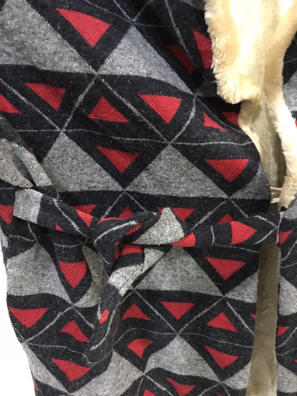 Japanese Brand Vintage Japanase Traditional Aztec Navajo Sherpa Kimono Size US XXL / EU 58 / 5 - 6 Thumbnail