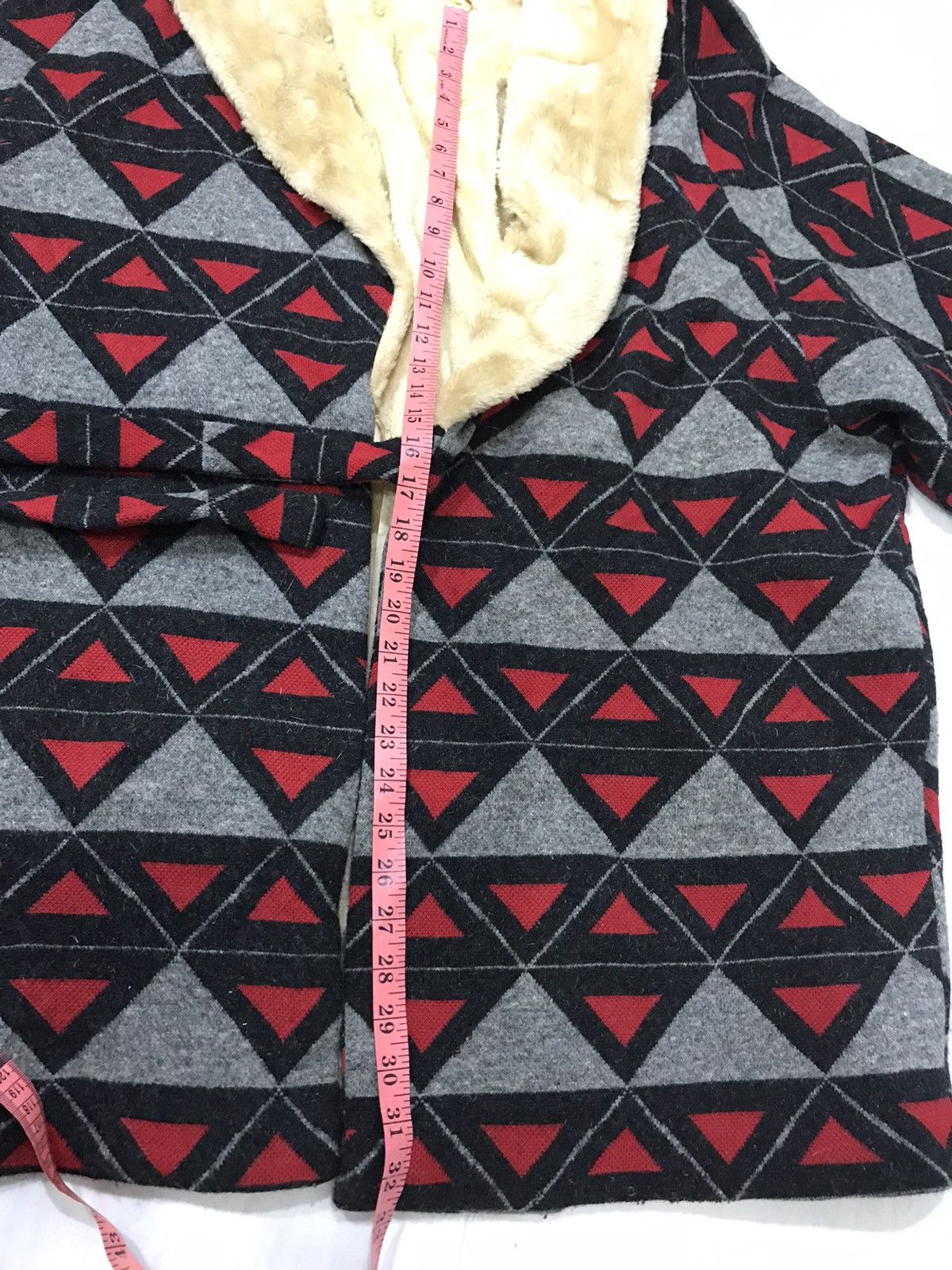Japanese Brand Vintage Japanase Traditional Aztec Navajo Sherpa Kimono Size US XXL / EU 58 / 5 - 13 Thumbnail