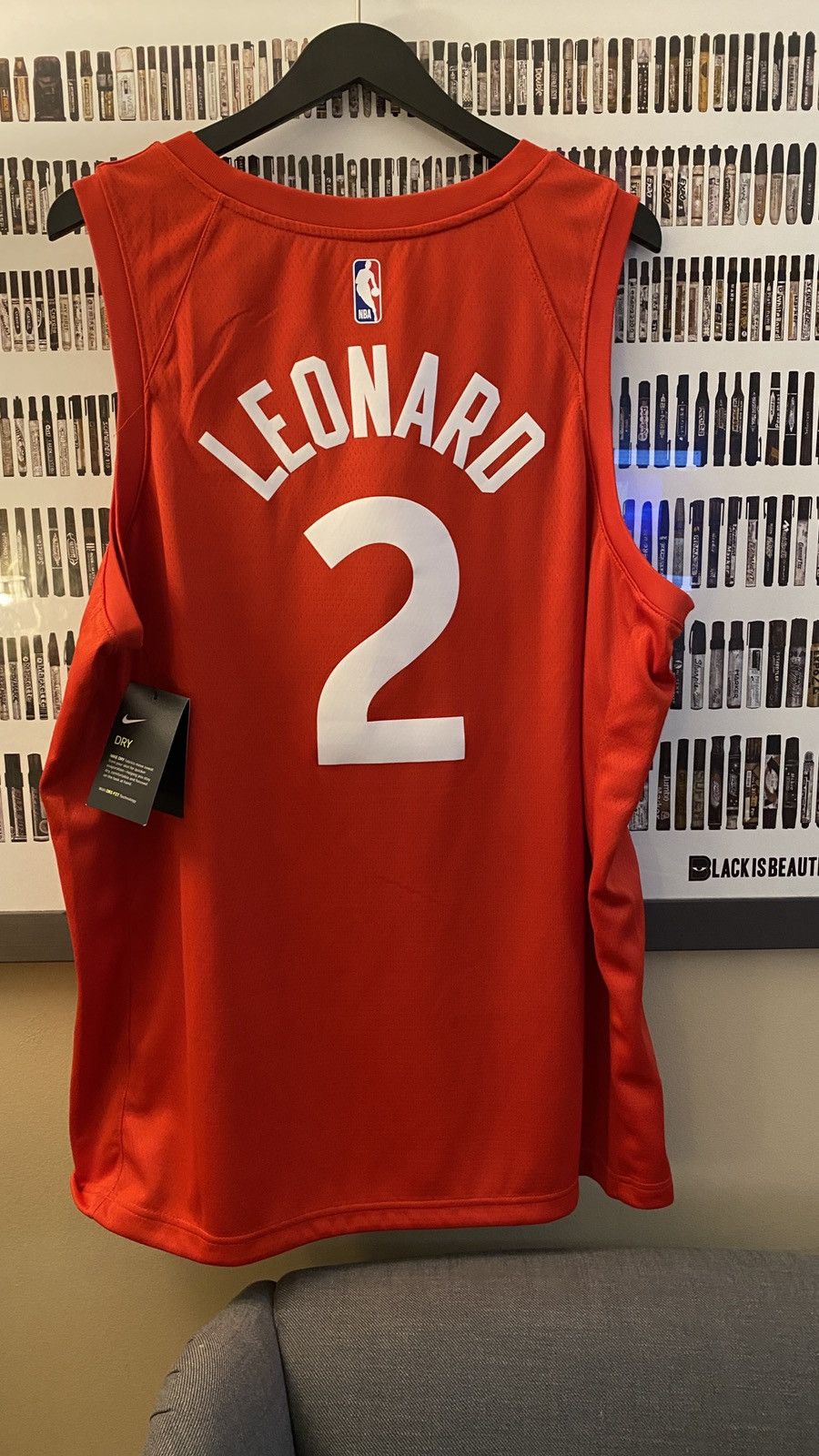 Nike Nike Toronto Raptors Kawhi Leonard Earned Edition jersey Grailed