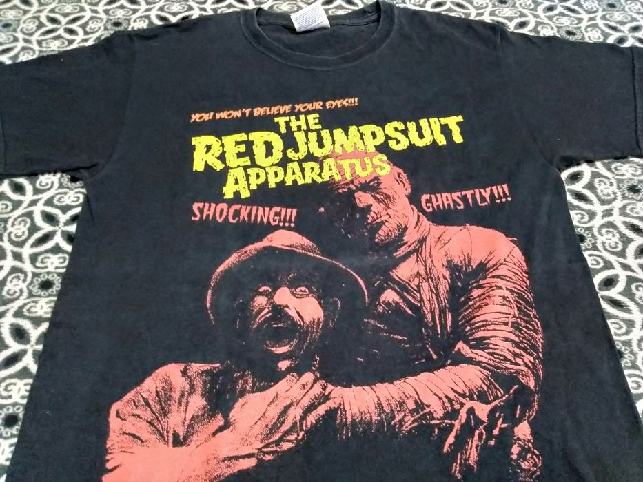 Red jumpsuit best sale apparatus shirt