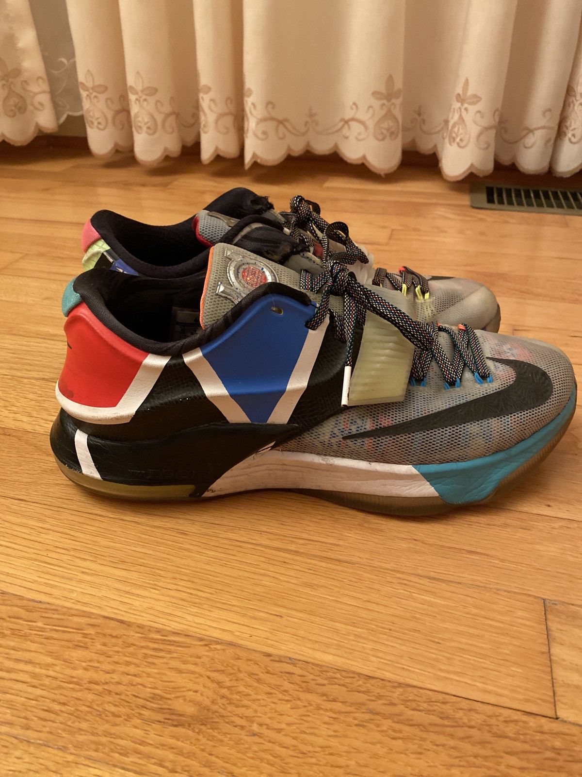 Nike KD 7 What The KD 2015 Size US 10 / EU 43 - 3 Thumbnail