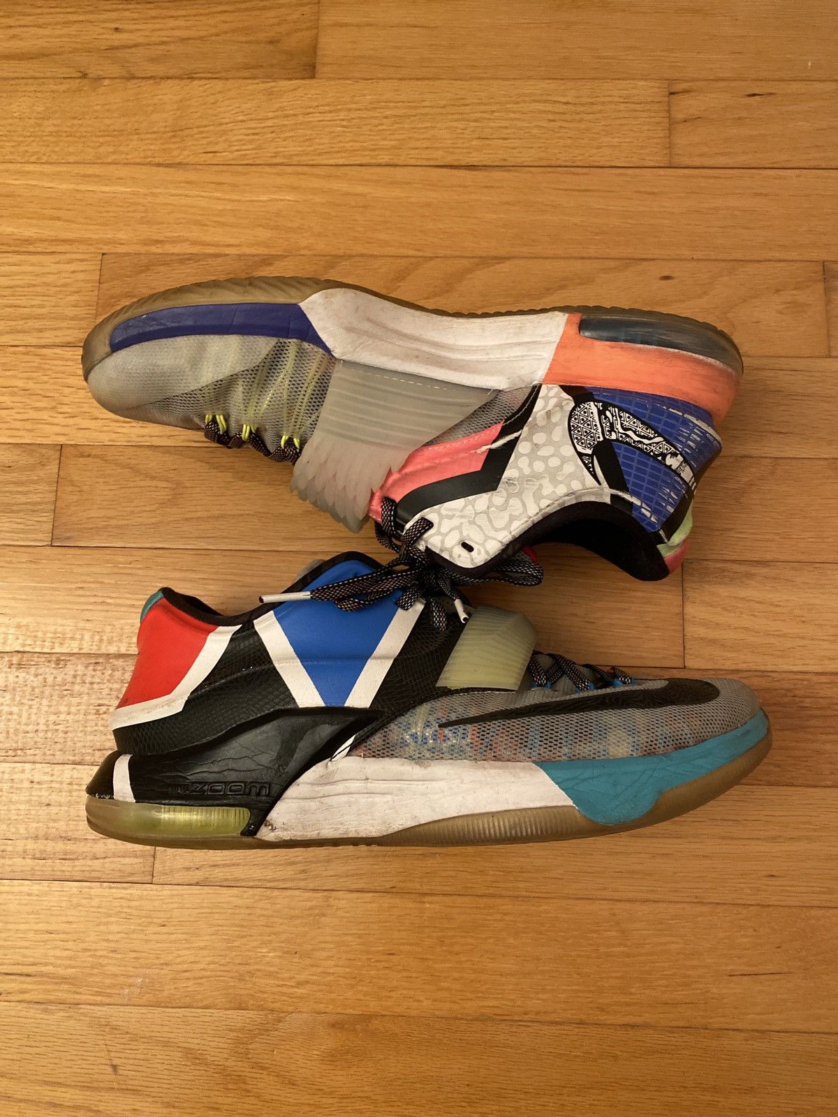 Nike KD 7 What The KD 2015 Size US 10 / EU 43 - 1 Thumbnail