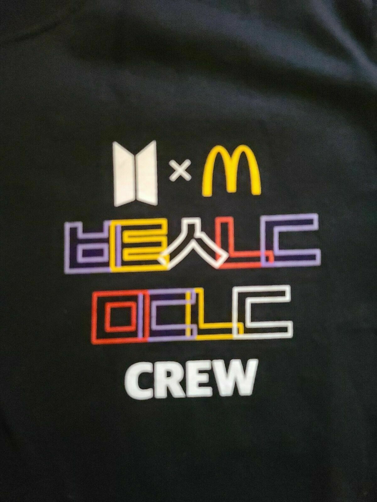 Band Tees BTS x McDonalds Crew T-shirt size M NEW | Grailed