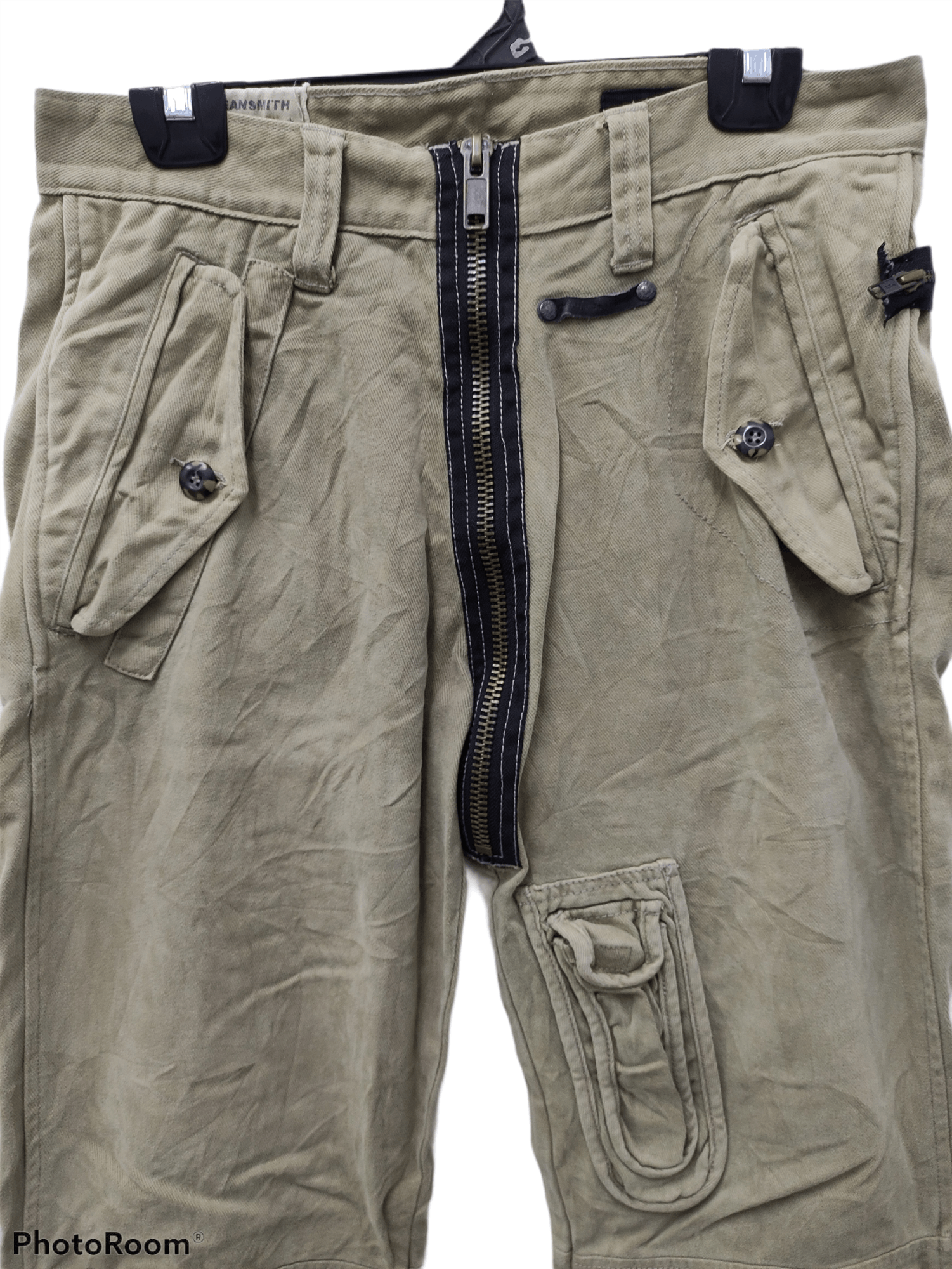 Japanese Brand 🔥DOPE TOUGH JEANSMITH CASUAL DENIM TACTICAL PANTS Size US 32 / EU 48 - 2 Thumbnail