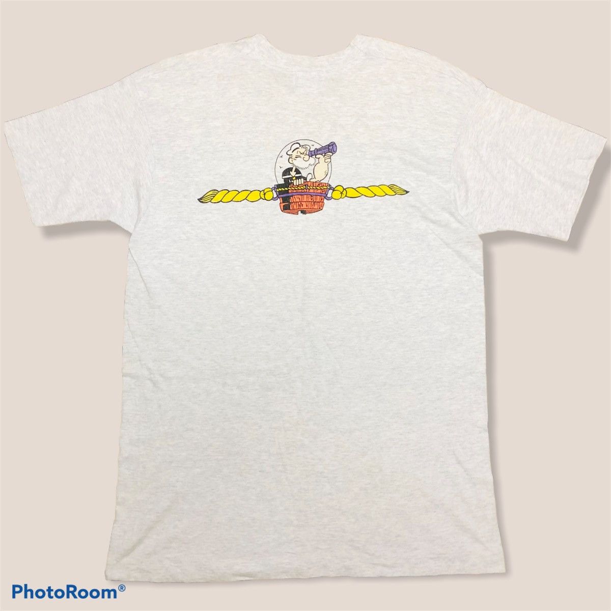 Cartoon Network × Fruit Of The Loom × Vintage Vintage Popeye Tee Size US XL / EU 56 / 4 - 3 Thumbnail