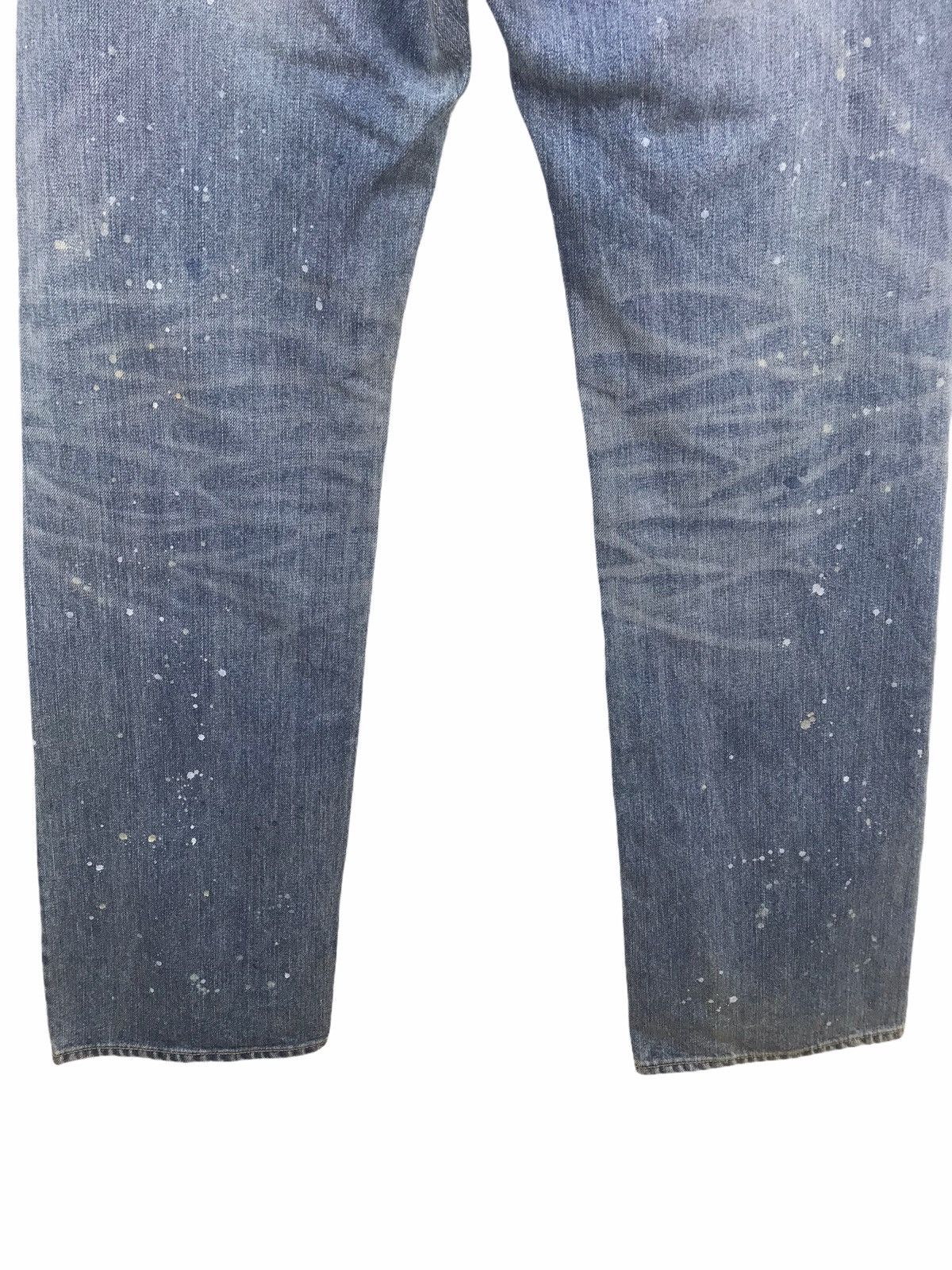 Takeo Kikuchi Vintage 90s Takeo Kikuchi Painted Denim Jeans Size US 32 / EU 48 - 6 Thumbnail