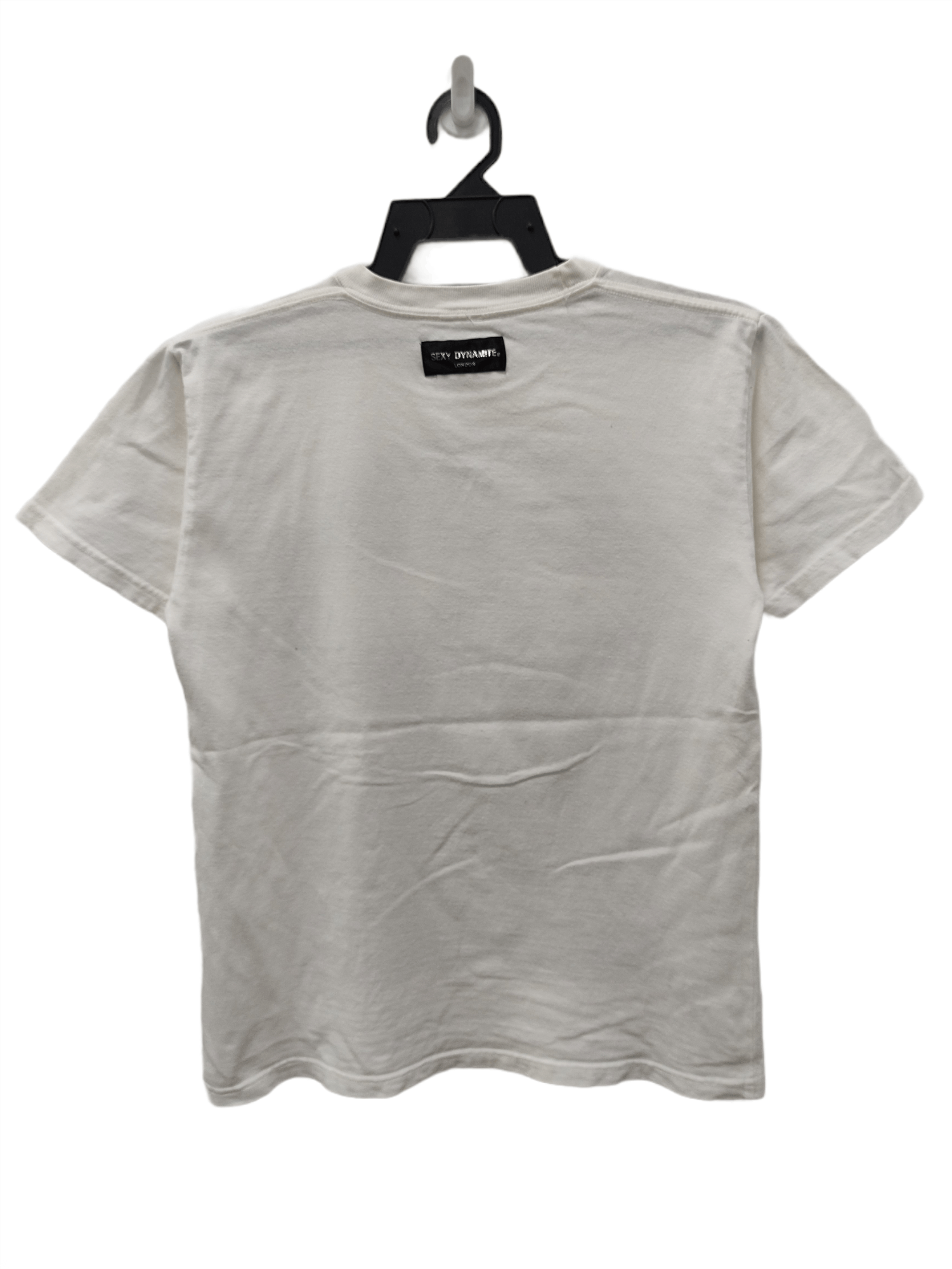 Japanese Brand 🔥 SEXY DYNAMITE LONDON SKULL SMALL WHITE SHIRT Size US S / EU 44-46 / 1 - 2 Thumbnail