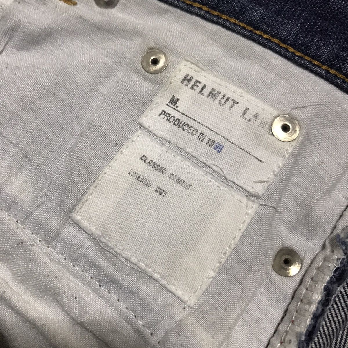 Helmut Lang Helmut Lang Classic Denim Italian Cut 1999 Size US 30 / EU 46 - 7 Thumbnail