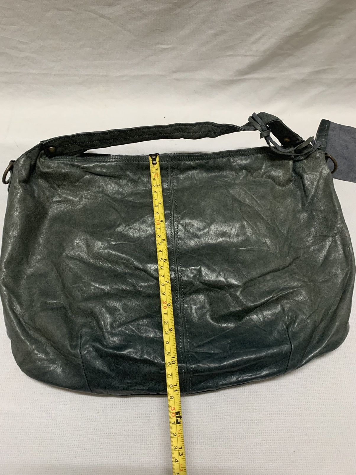 Genuine Leather Vintage Leather Bag - Crossbody Bag Size ONE SIZE - 11 Thumbnail