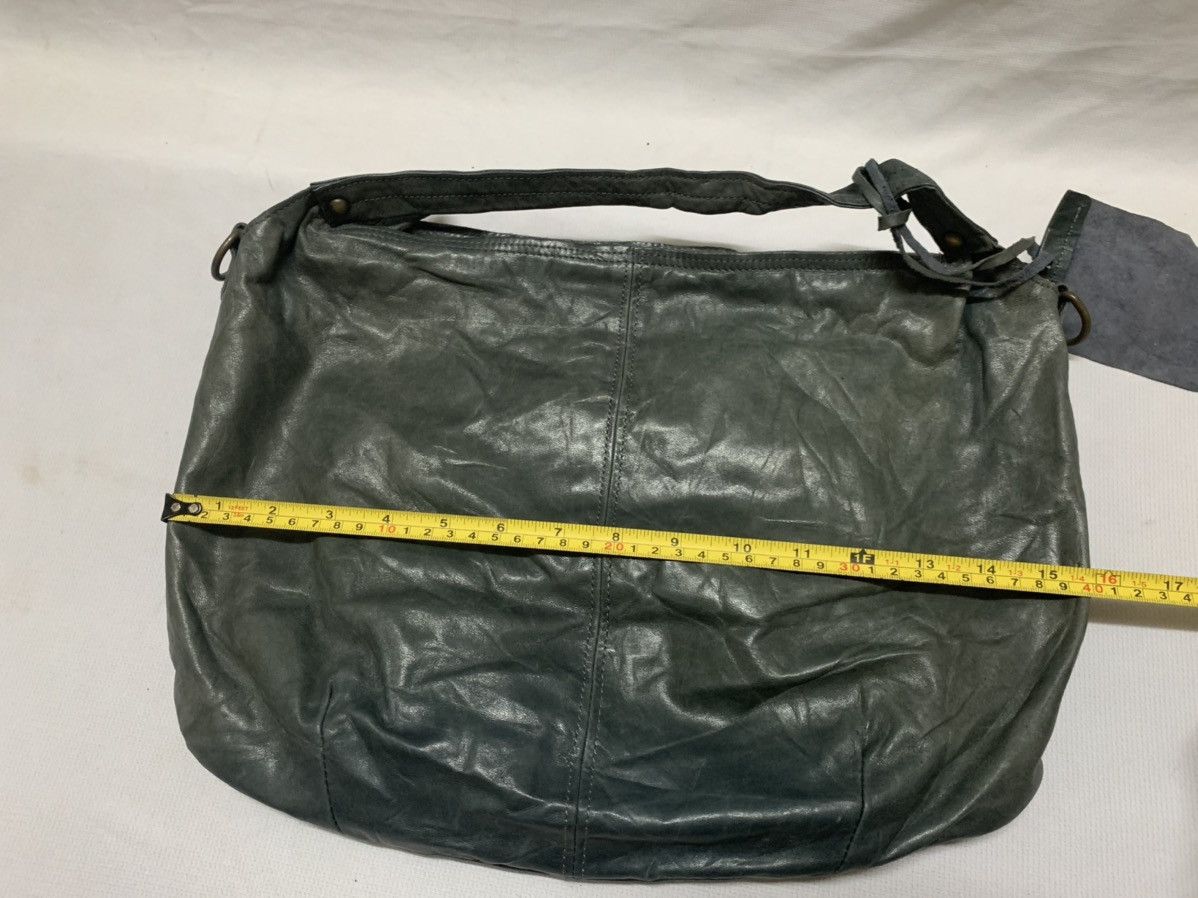 Genuine Leather Vintage Leather Bag - Crossbody Bag Size ONE SIZE - 12 Thumbnail