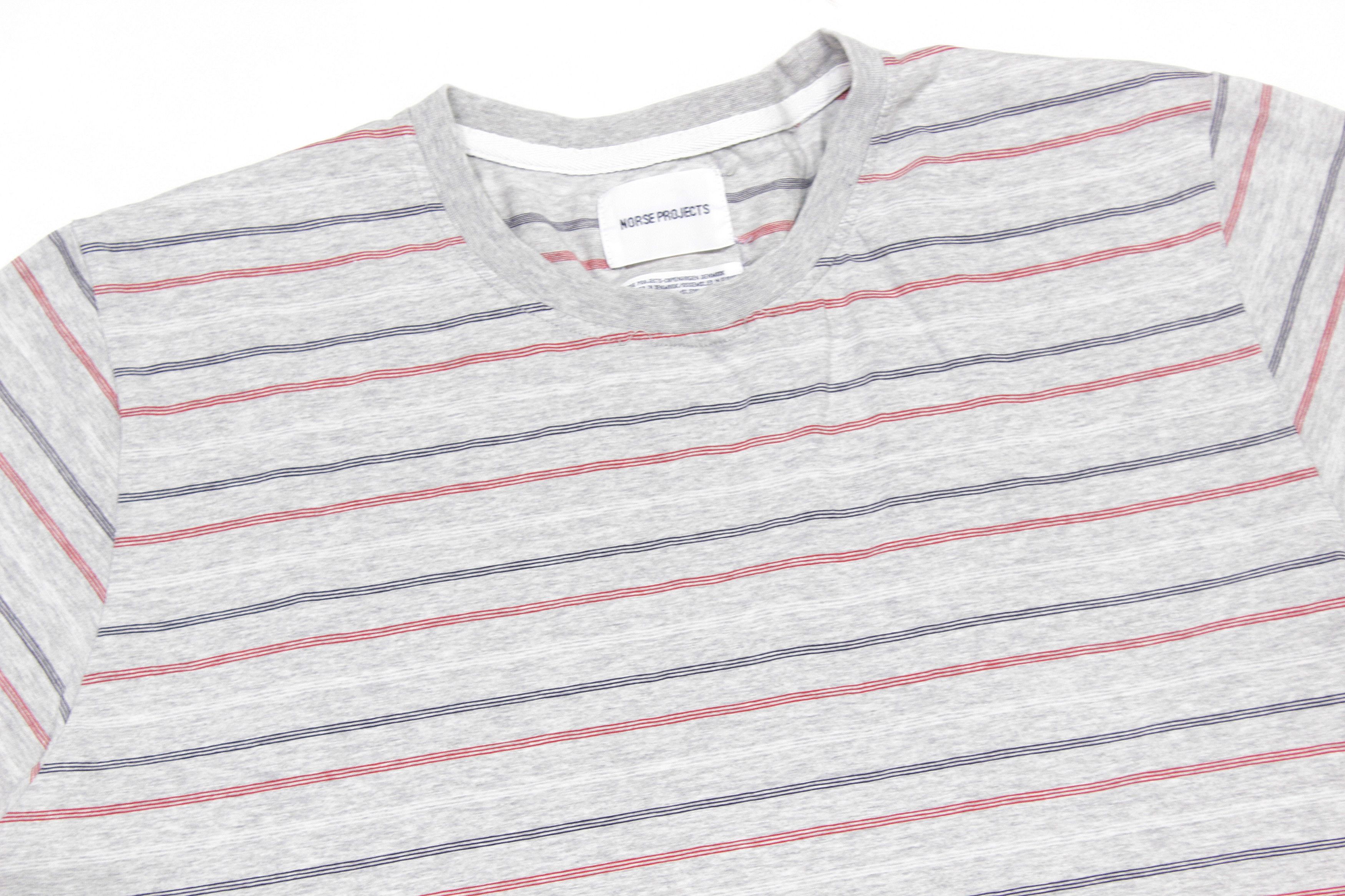 Norse Projects Niels Triple Stripe Tee SS/11 Size US XL / EU 56 / 4 - 4 Thumbnail