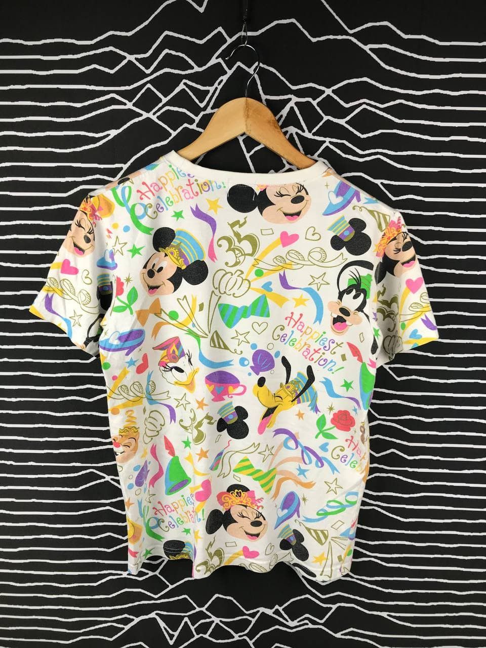 Cartoon Network Vtg Disney Mickey Mouse Goofy Full Print Tee Size US S / EU 44-46 / 1 - 2 Thumbnail