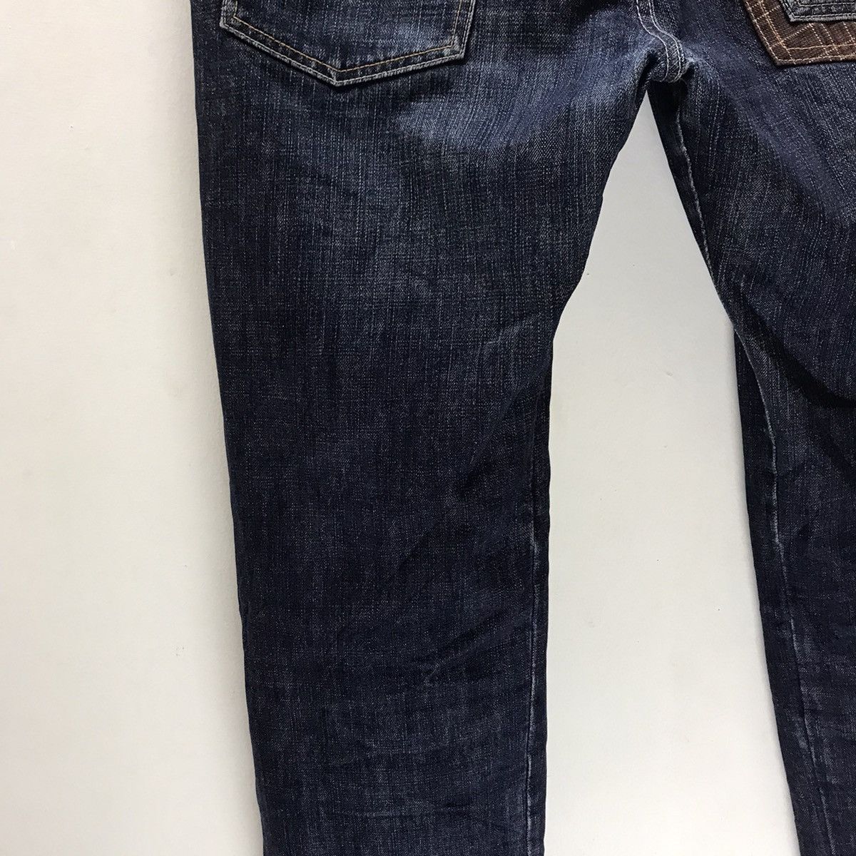 Japanese Brand Japanese Brand HIGHBROW Denim Paneled Jeans Size US 35 - 13 Thumbnail